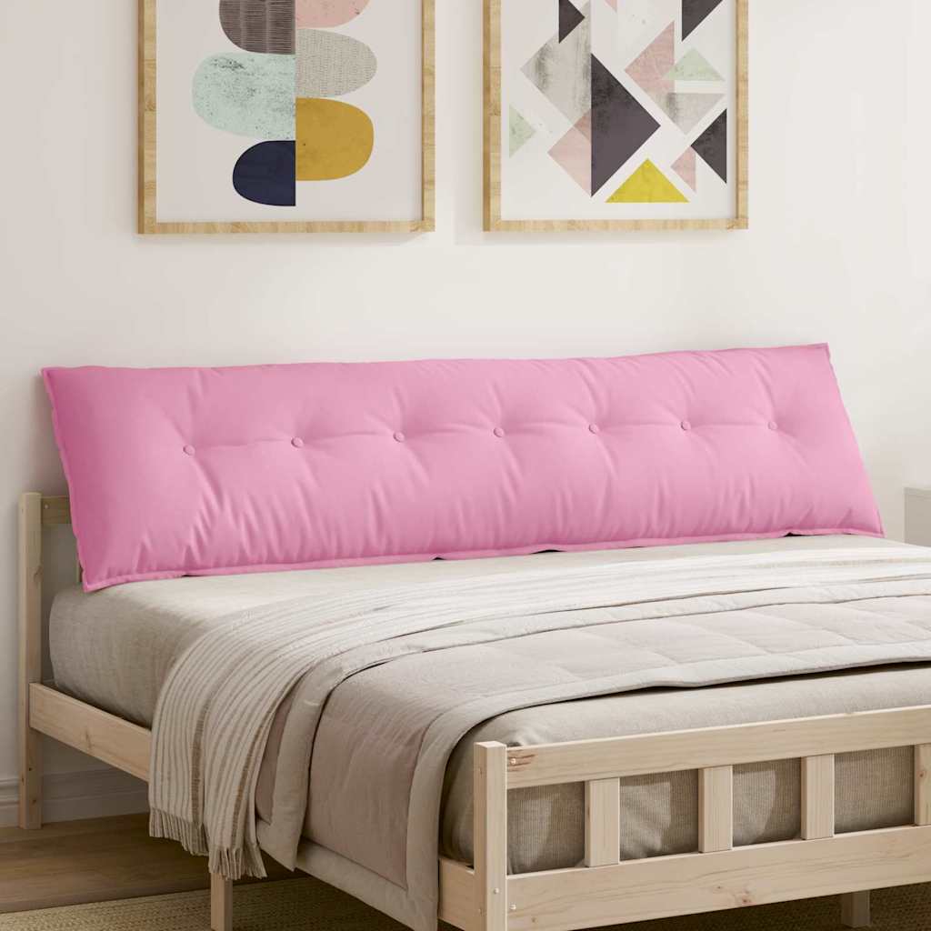 Rugkussen Roze 200 x 19 x 50 cm Stof is nu te koop bij PeponiXL, paradijselijk wonen!