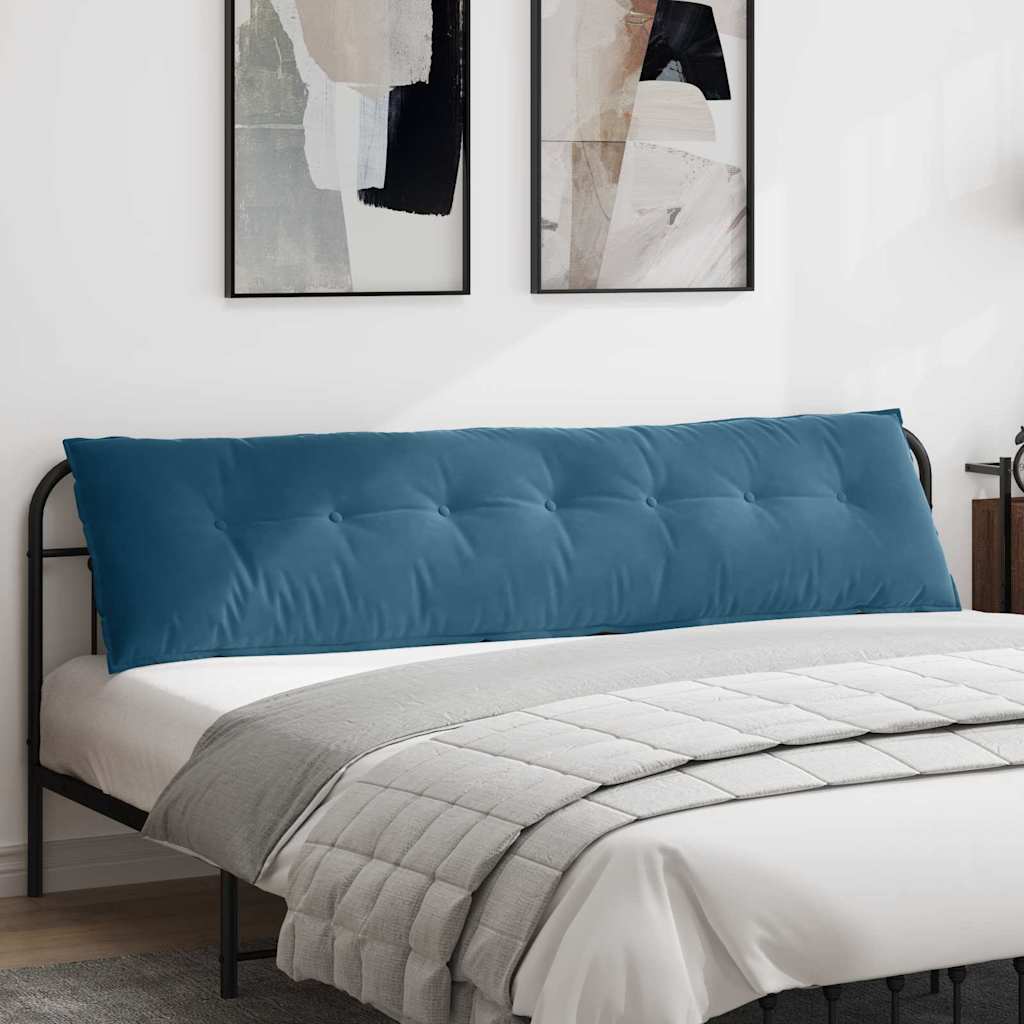 Rugkussen Blauw 200 x 50 cm Cordstof is nu te koop bij PeponiXL, paradijselijk wonen!