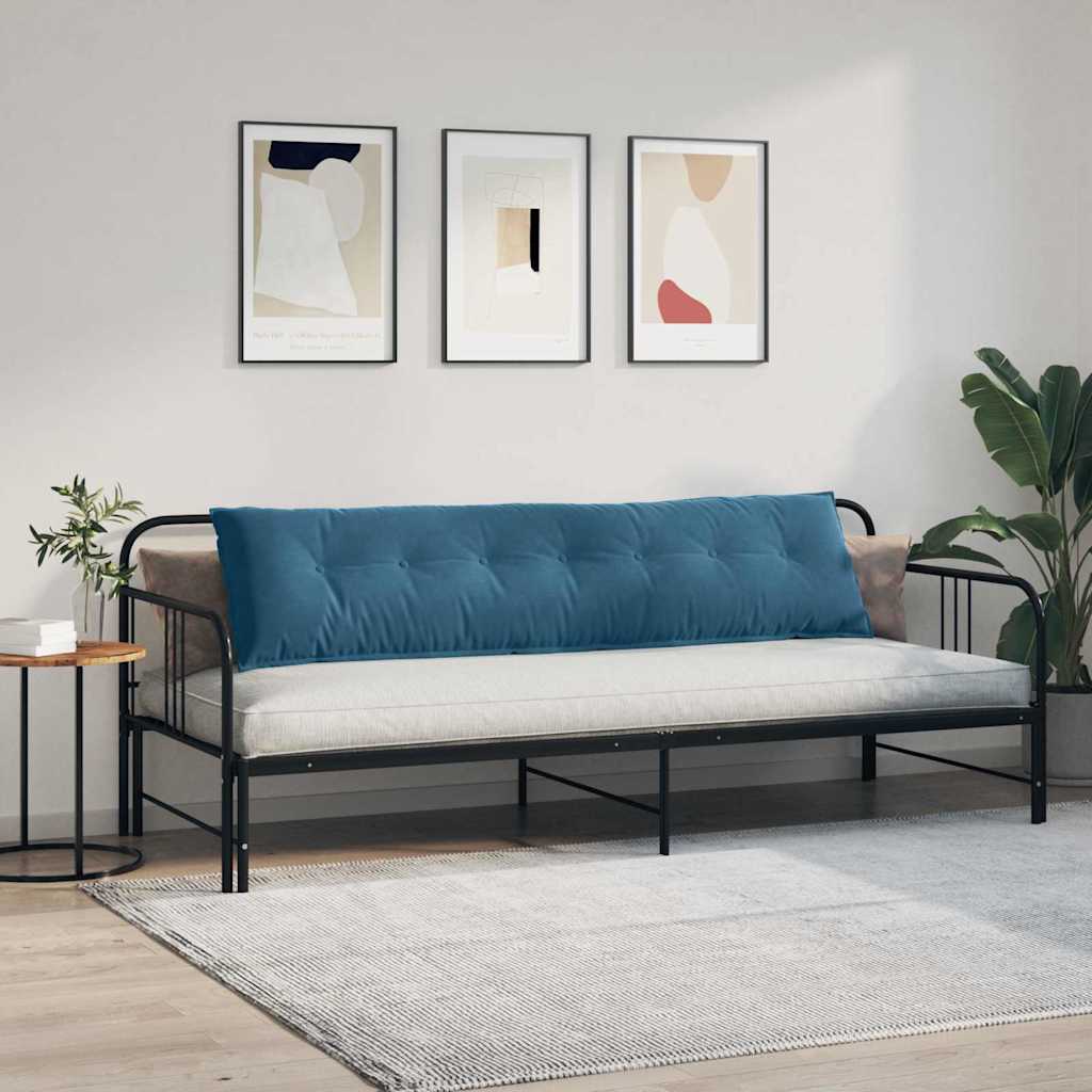 Rugkussen Blauw 200 x 50 cm Cordstof is nu te koop bij PeponiXL, paradijselijk wonen!