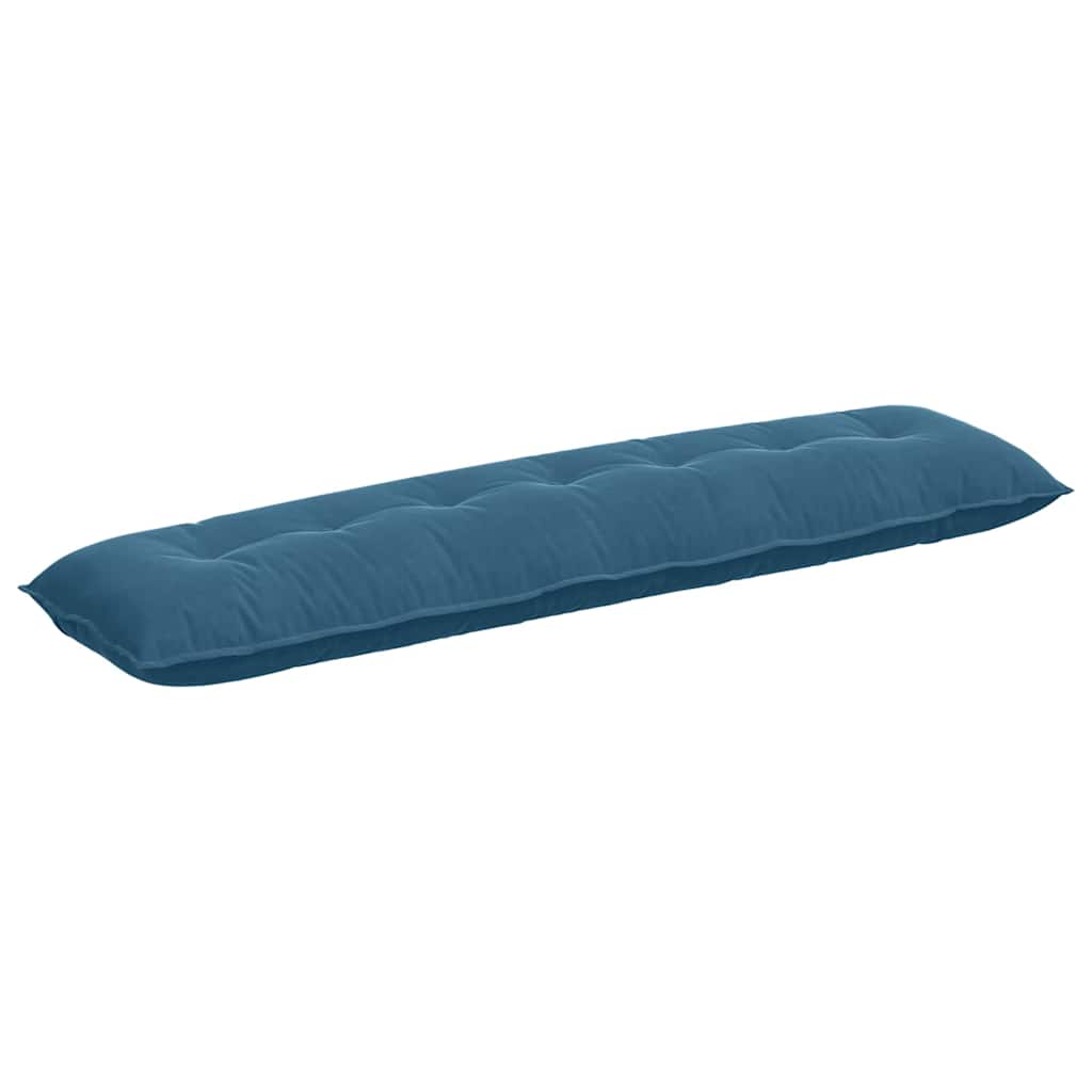 Rugkussen Blauw 200 x 50 cm Cordstof is nu te koop bij PeponiXL, paradijselijk wonen!