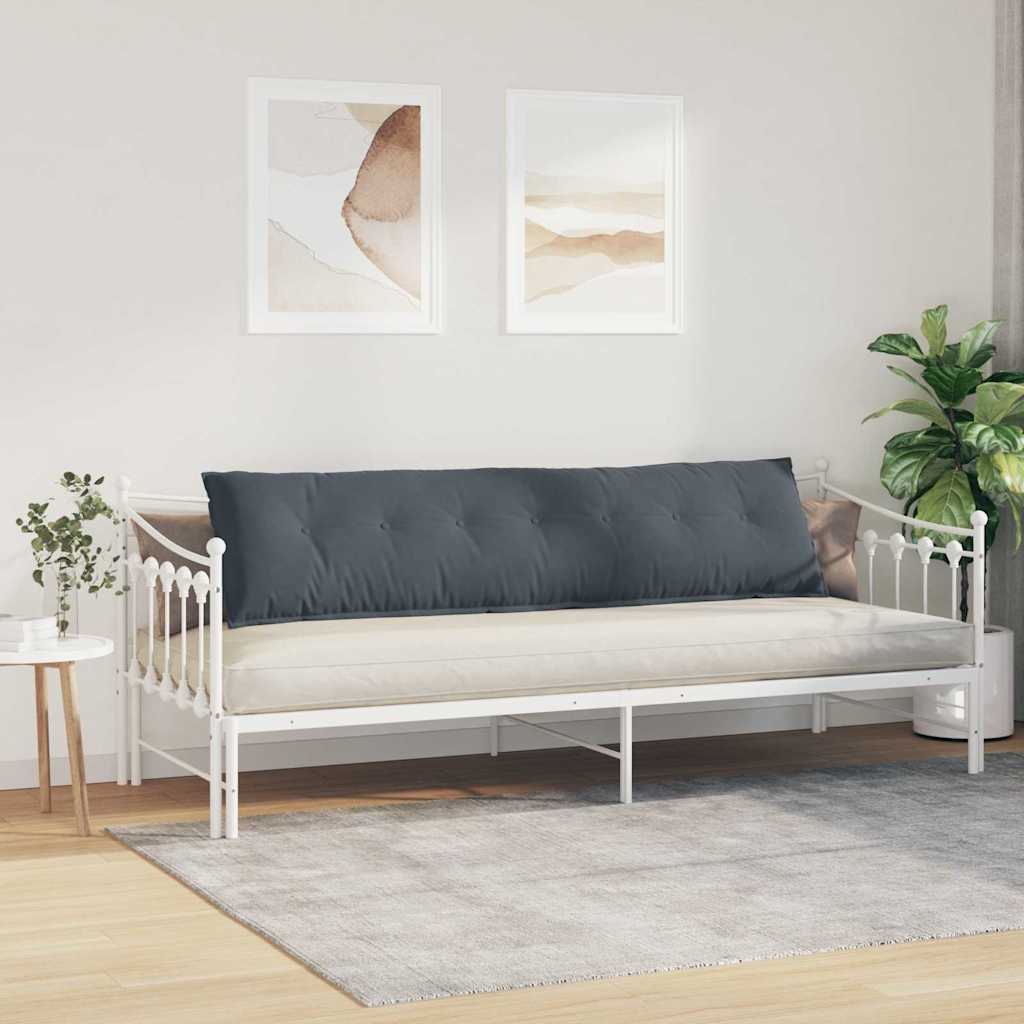 Rugkussen Donkergrijs 200 x 50 cm Cordstof is nu te koop bij PeponiXL, paradijselijk wonen!