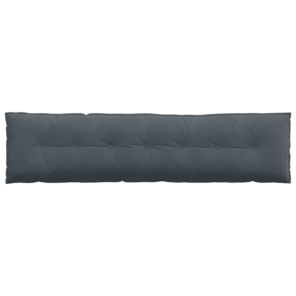 Rugkussen Donkergrijs 200 x 50 cm Cordstof is nu te koop bij PeponiXL, paradijselijk wonen!