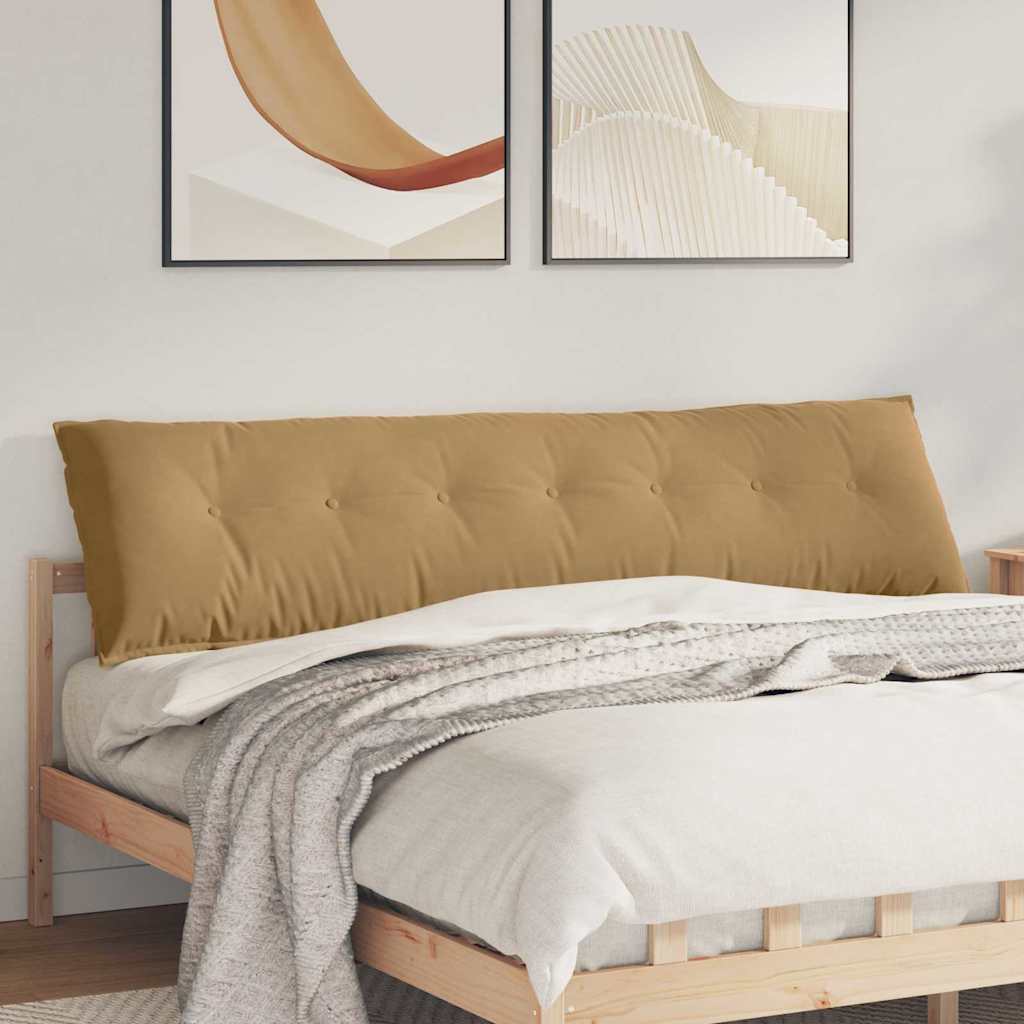 Rugkussen Bruin 200 x 50 cm Cordstof is nu te koop bij PeponiXL, paradijselijk wonen!