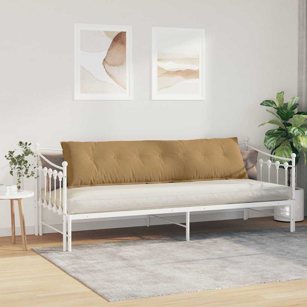 Rugkussen Bruin 200 x 50 cm Cordstof is nu te koop bij PeponiXL, paradijselijk wonen!