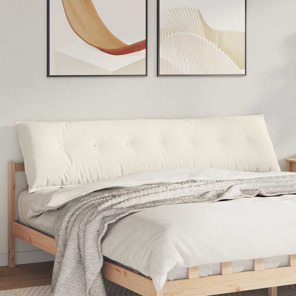 Rugkussen Crème 200 x 50 cm Cordstof is nu te koop bij PeponiXL, paradijselijk wonen!
