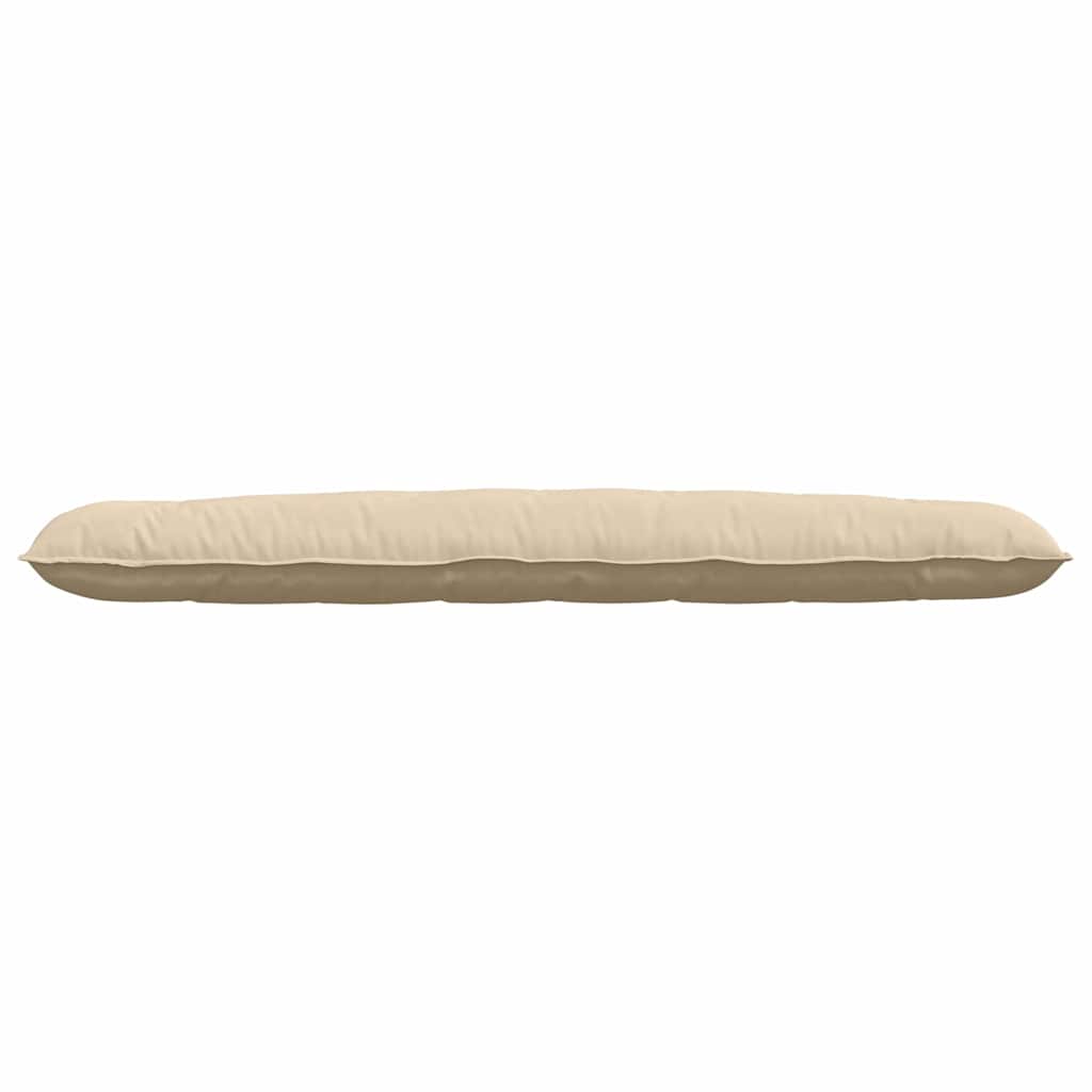 Rugkussen Crème 200 x 50 cm Microvezel Stof is nu te koop bij PeponiXL, paradijselijk wonen!