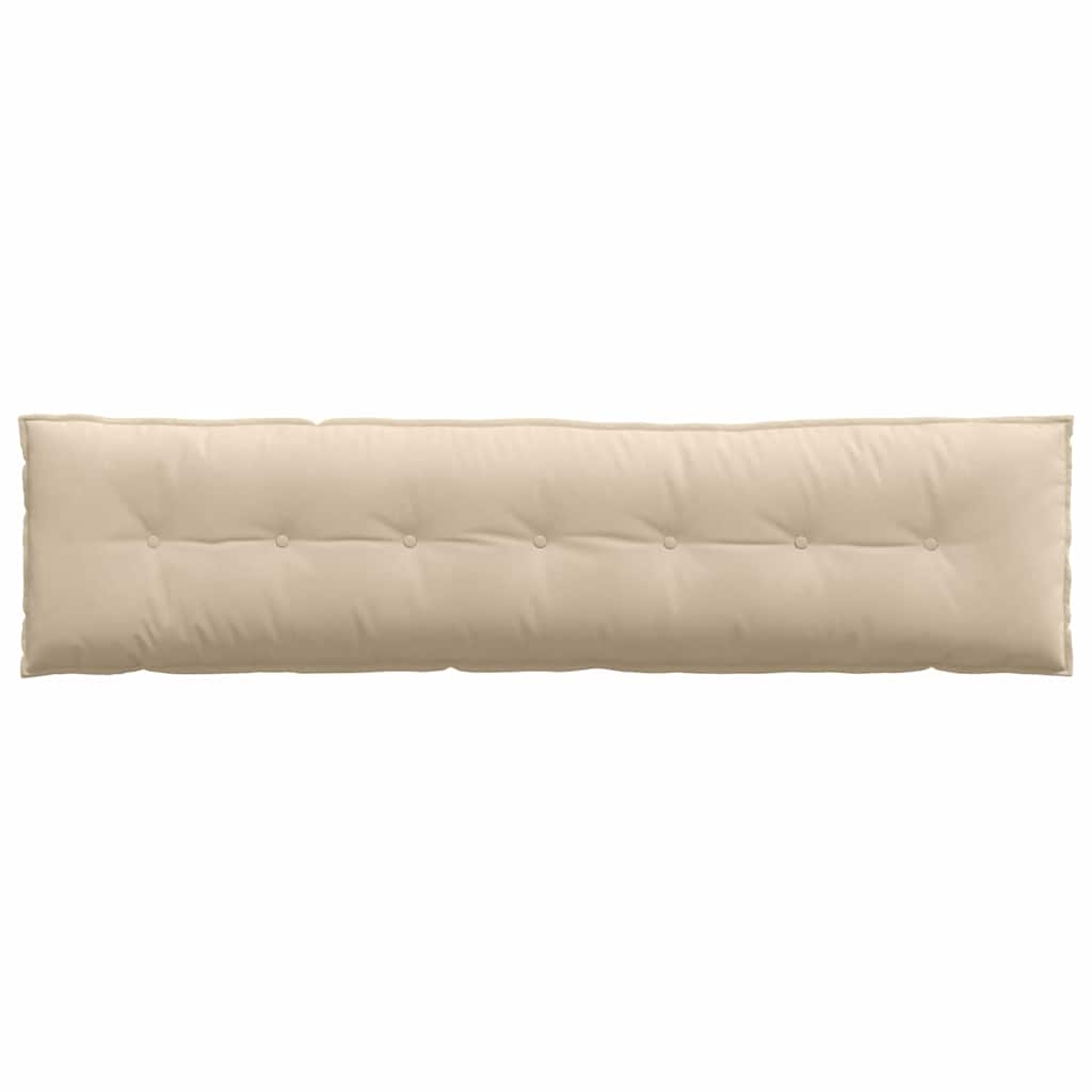 Rugkussen Crème 200 x 50 cm Microvezel Stof is nu te koop bij PeponiXL, paradijselijk wonen!
