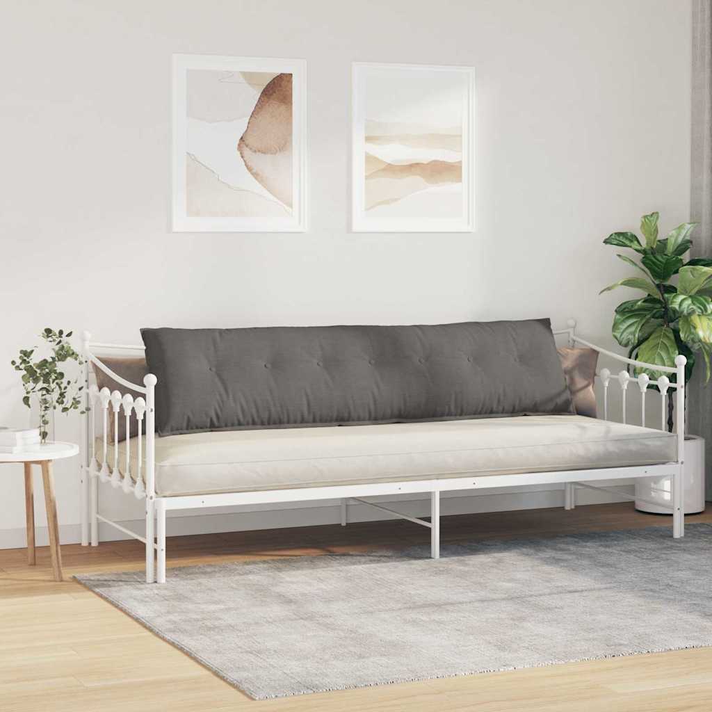 Rugkussen Lichtgrijs 200 x 50 cm Cordstof is nu te koop bij PeponiXL, paradijselijk wonen!