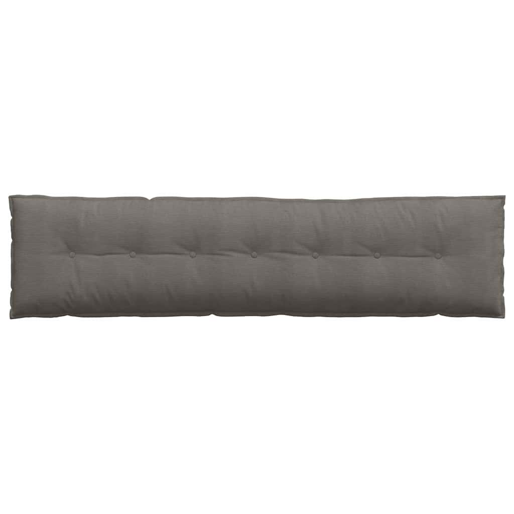 Rugkussen Lichtgrijs 200 x 50 cm Cordstof is nu te koop bij PeponiXL, paradijselijk wonen!
