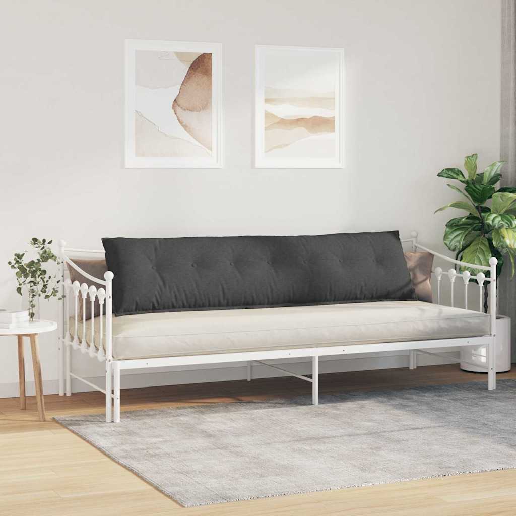 Rugkussen Donkergrijs 200 x 50 cm Cordstof is nu te koop bij PeponiXL, paradijselijk wonen!
