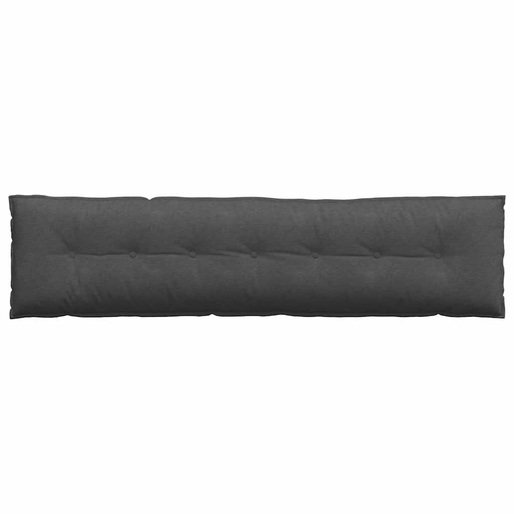 Rugkussen Donkergrijs 200 x 50 cm Cordstof is nu te koop bij PeponiXL, paradijselijk wonen!