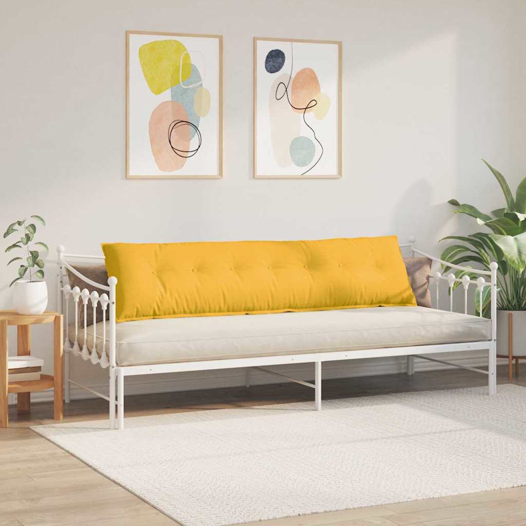 Rugkussen Lichtgeel 200 x 50 cm Cordstof is nu te koop bij PeponiXL, paradijselijk wonen!