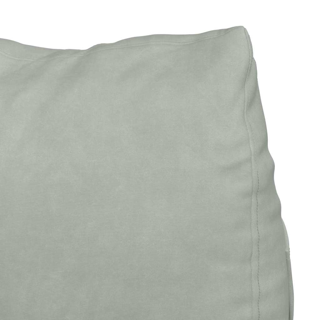 Rugkussen Lichtgrijs 45 x 20 x 35 cm Cordstof is nu te koop bij PeponiXL, paradijselijk wonen!