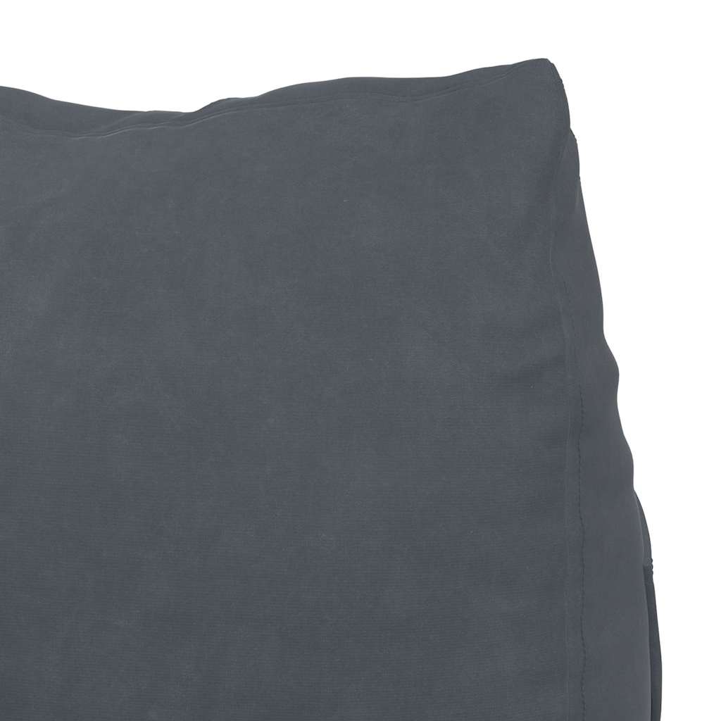 Rugkussen Donkergrijs 45 x 20 x 35 cm Cordstof is nu te koop bij PeponiXL, paradijselijk wonen!