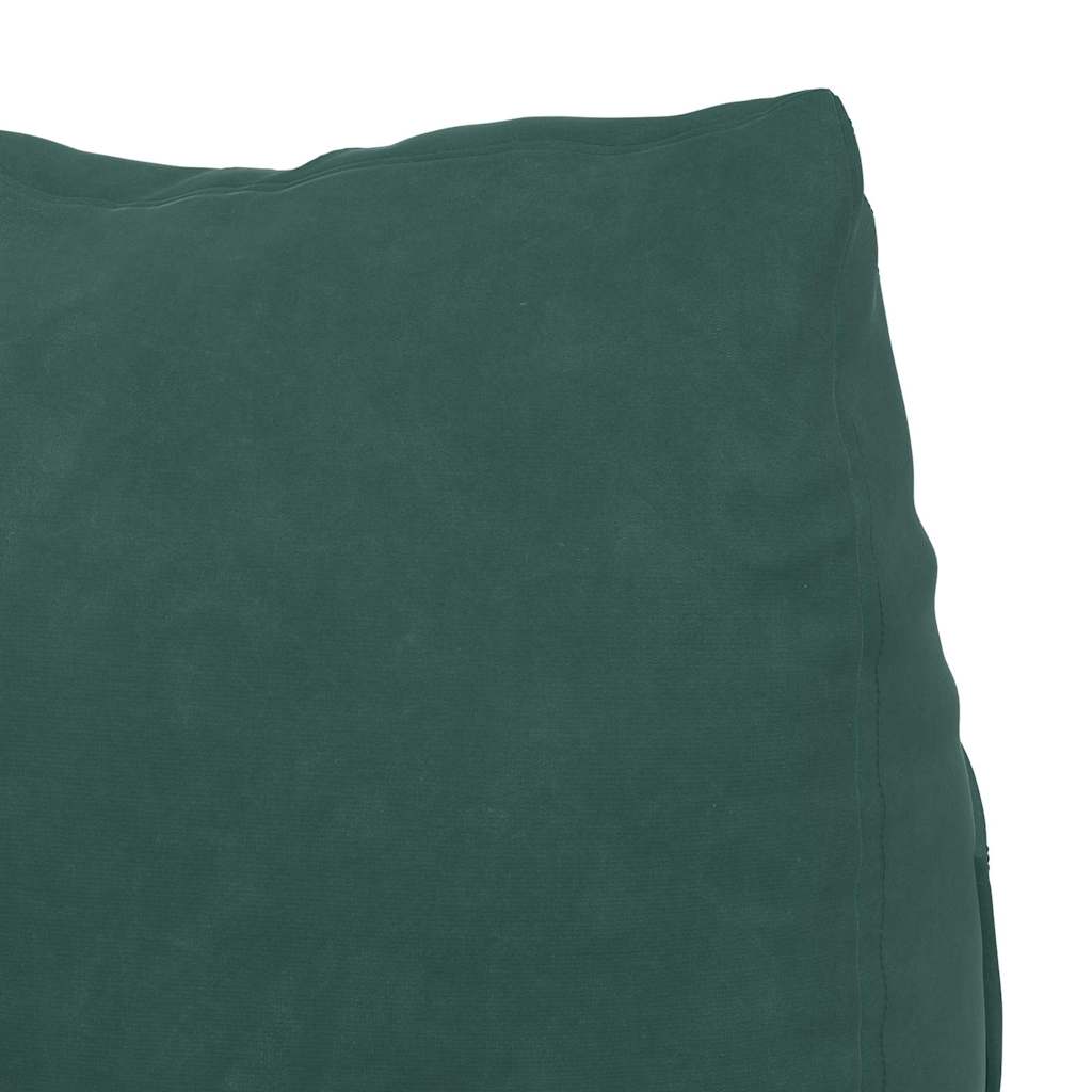 Rugkussen Donkergroen 45 x 20 x 35 cm Cordstof is nu te koop bij PeponiXL, paradijselijk wonen!