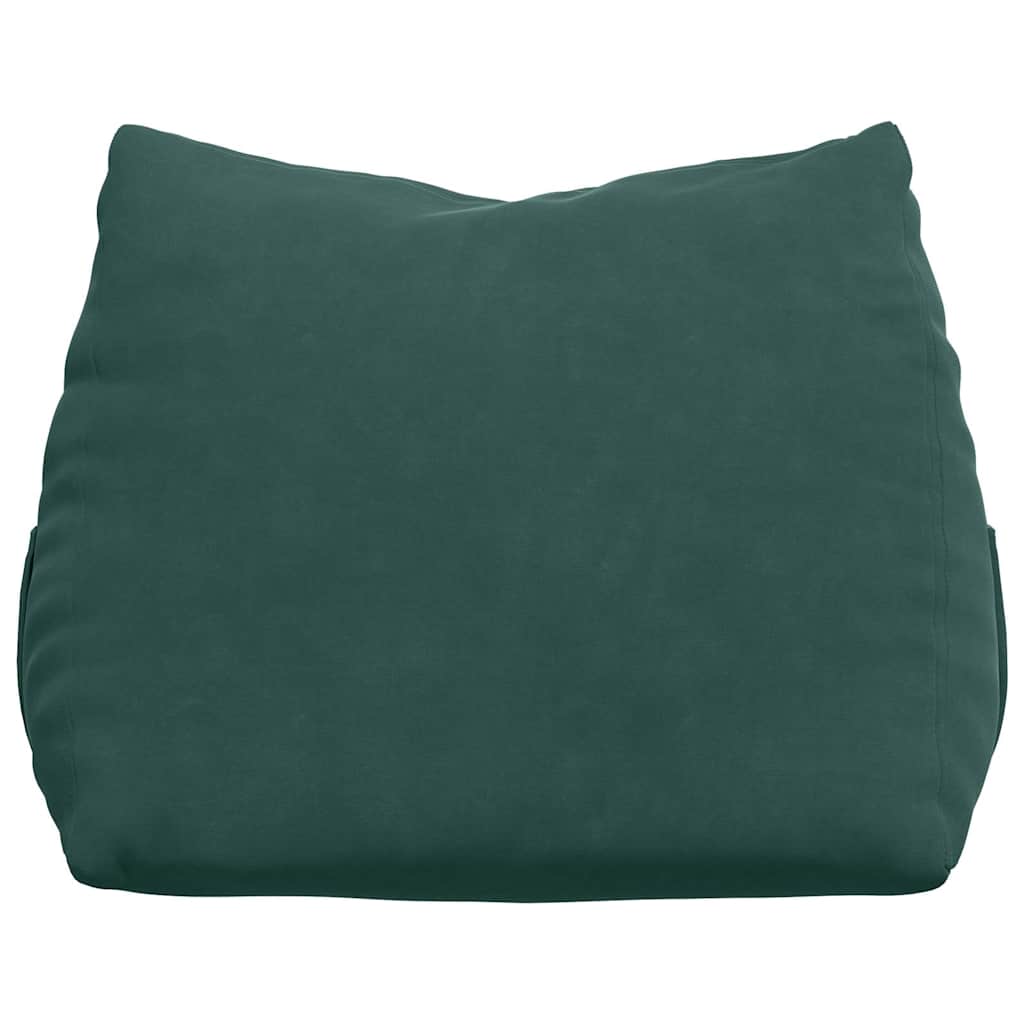 Rugkussen Donkergroen 45 x 20 x 35 cm Cordstof is nu te koop bij PeponiXL, paradijselijk wonen!
