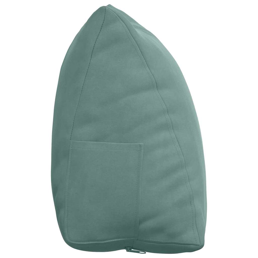 Rugkussen Zeegroen 45 x 20 x 35 cm Cordstof is nu te koop bij PeponiXL, paradijselijk wonen!