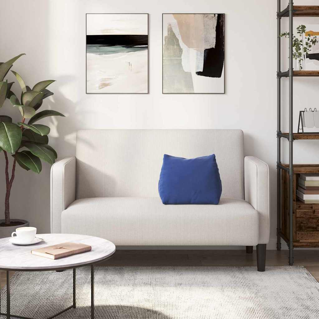 Rugkussen Politieblauw 45 x 20 x 35 cm Cordstof is nu te koop bij PeponiXL, paradijselijk wonen!