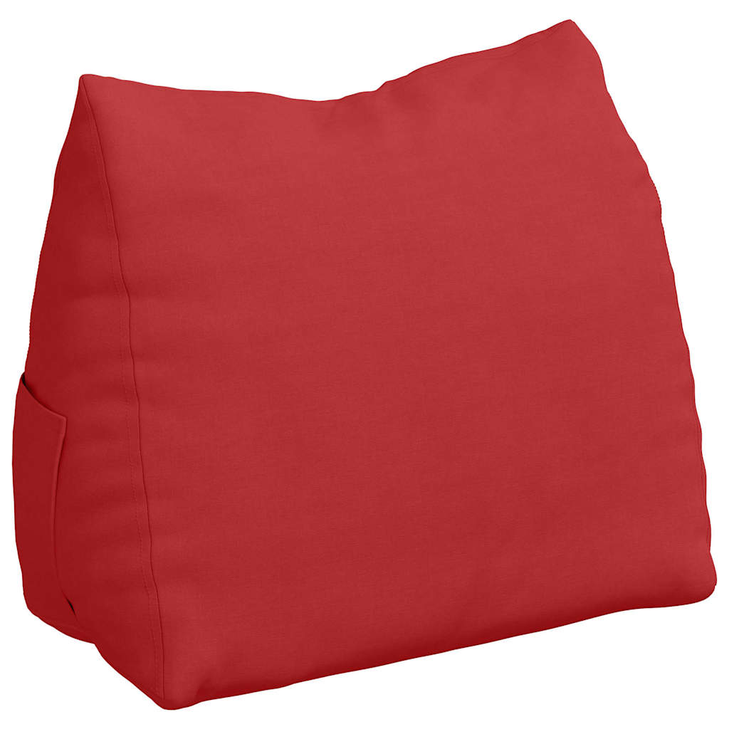 Rugkussen Rood 60 x 20 x 50 cm Stof is nu te koop bij PeponiXL, paradijselijk wonen!