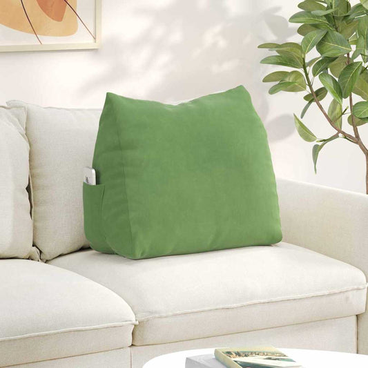 Rugkussen Lichtgroen 60 x 20 x 50 cm Cordstof is nu te koop bij PeponiXL, paradijselijk wonen!