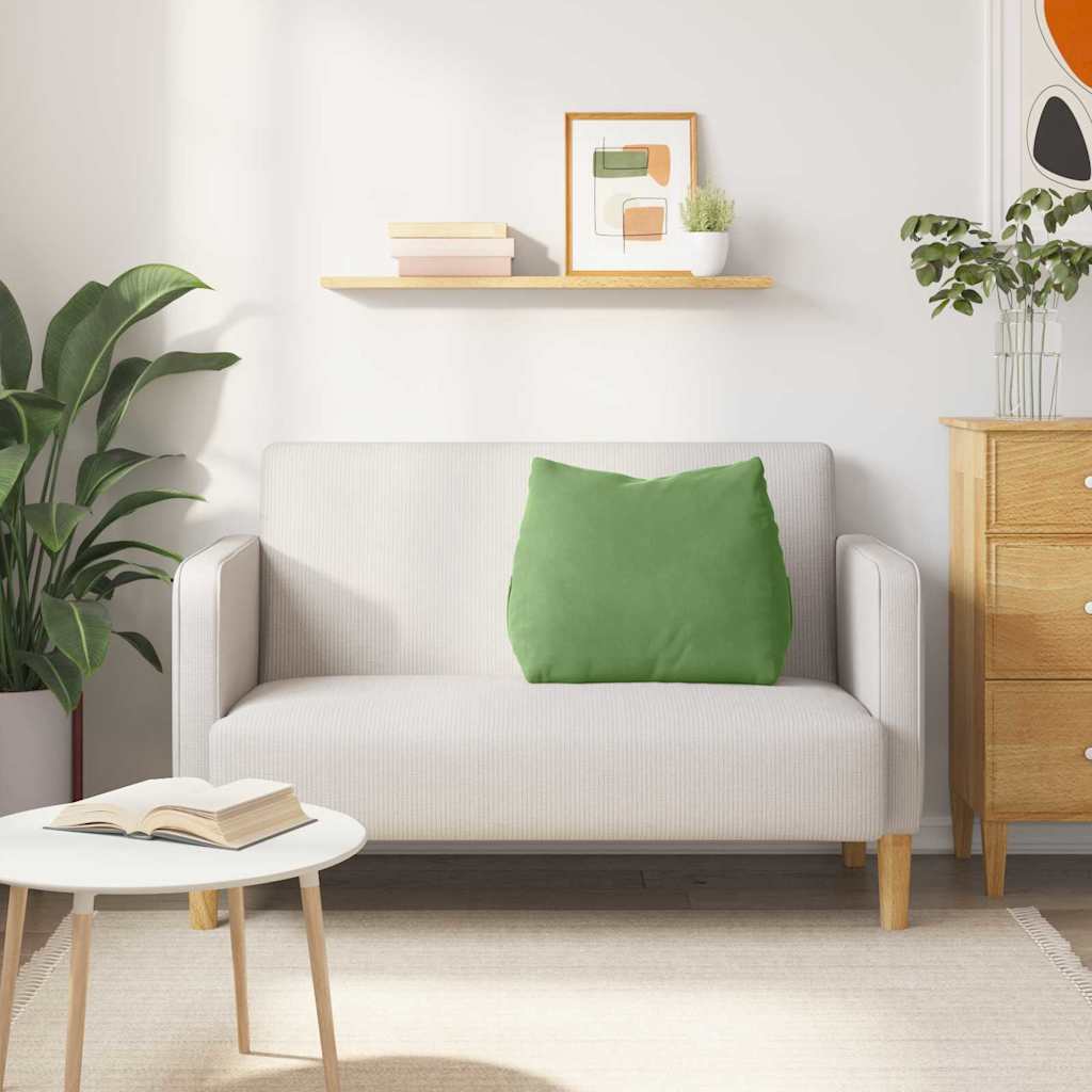 Rugkussen Lichtgroen 60 x 20 x 50 cm Cordstof is nu te koop bij PeponiXL, paradijselijk wonen!