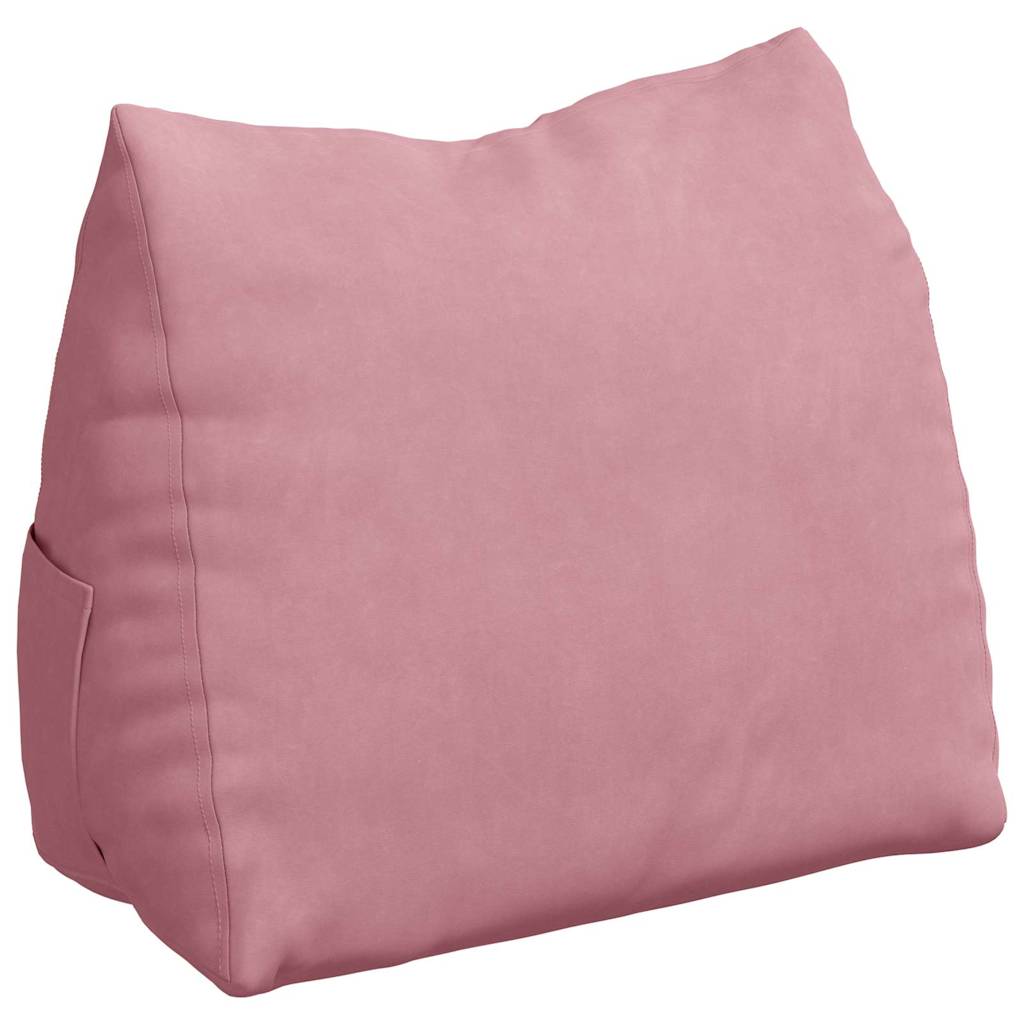 Rugkussen Roze 60 x 20 x 50 cm Cordstof is nu te koop bij PeponiXL, paradijselijk wonen!