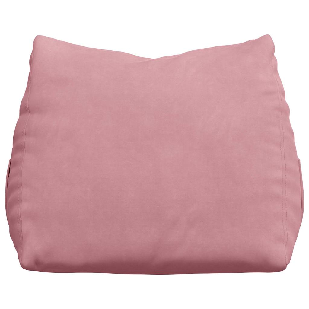Rugkussen Roze 60 x 20 x 50 cm Cordstof is nu te koop bij PeponiXL, paradijselijk wonen!