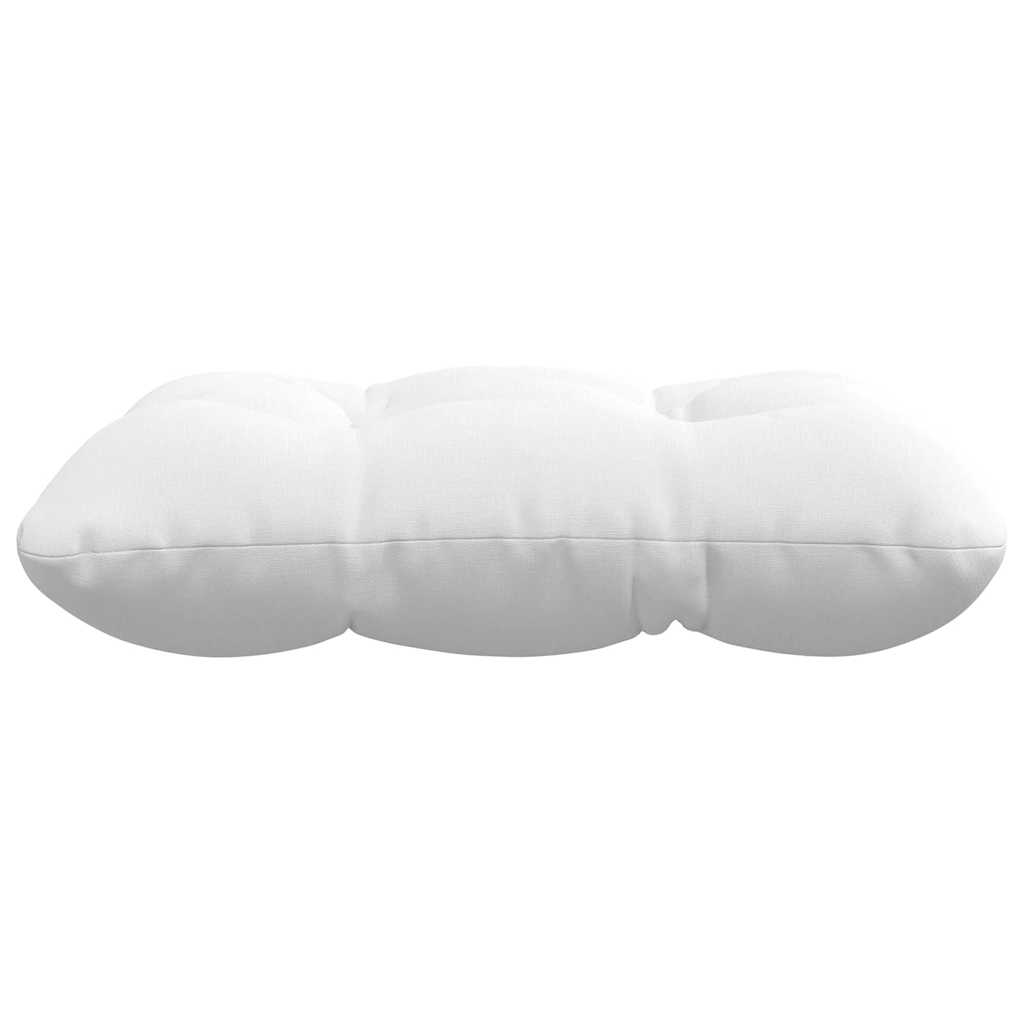 Zitkussens 4 pcs Wit 40 x 40 x 12 cm Stof is nu te koop bij PeponiXL, paradijselijk wonen!