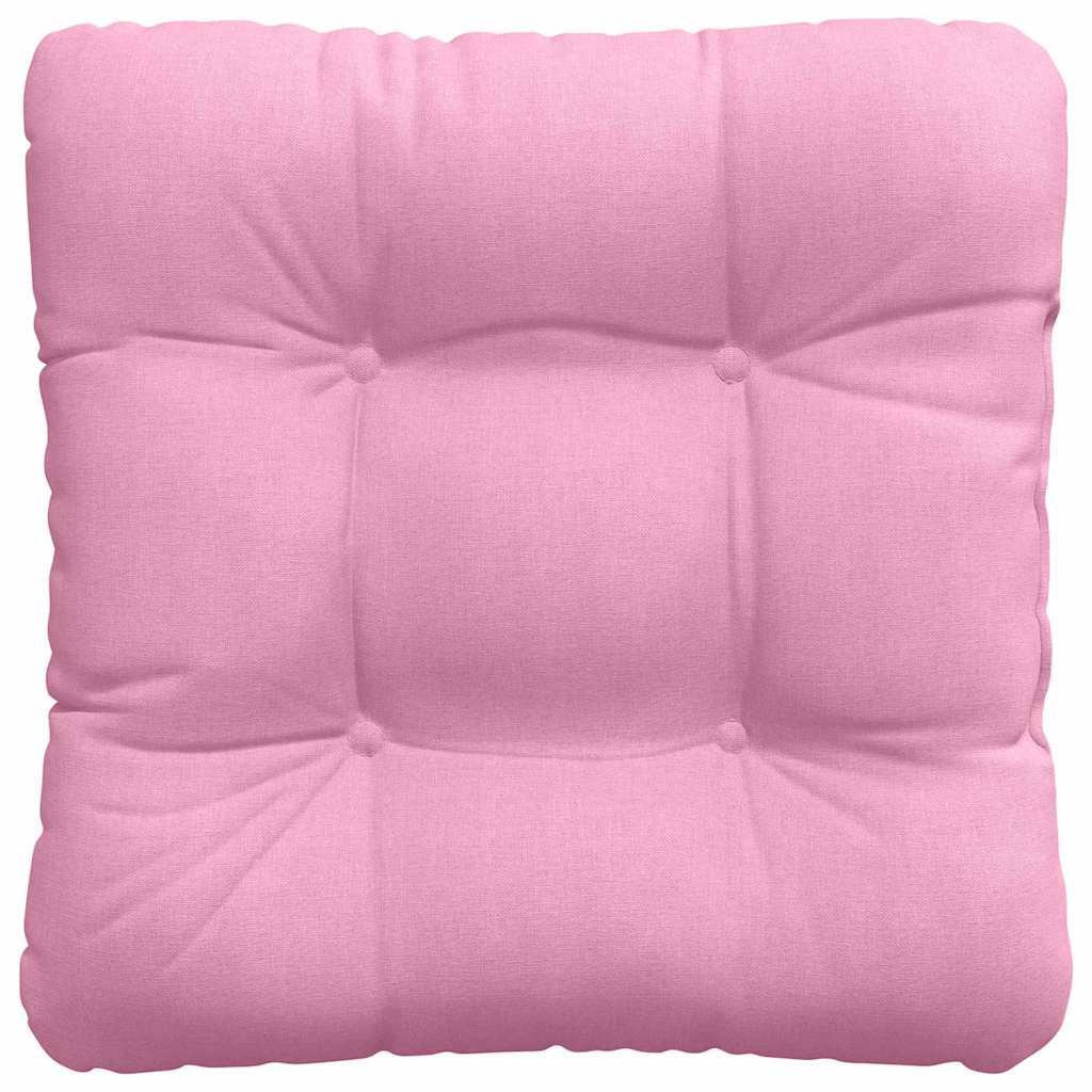 Zitkussens 4 pcs Roze 40 x 40 x 12 cm Stof is nu te koop bij PeponiXL, paradijselijk wonen!