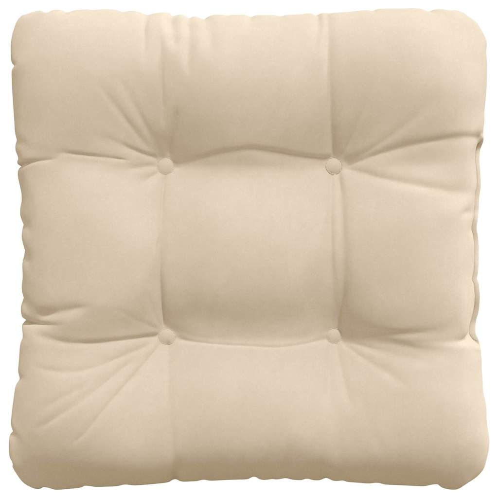 Zitkussens 4 pcs Crème 40 x 40 cm Microvezel Stof is nu te koop bij PeponiXL, paradijselijk wonen!