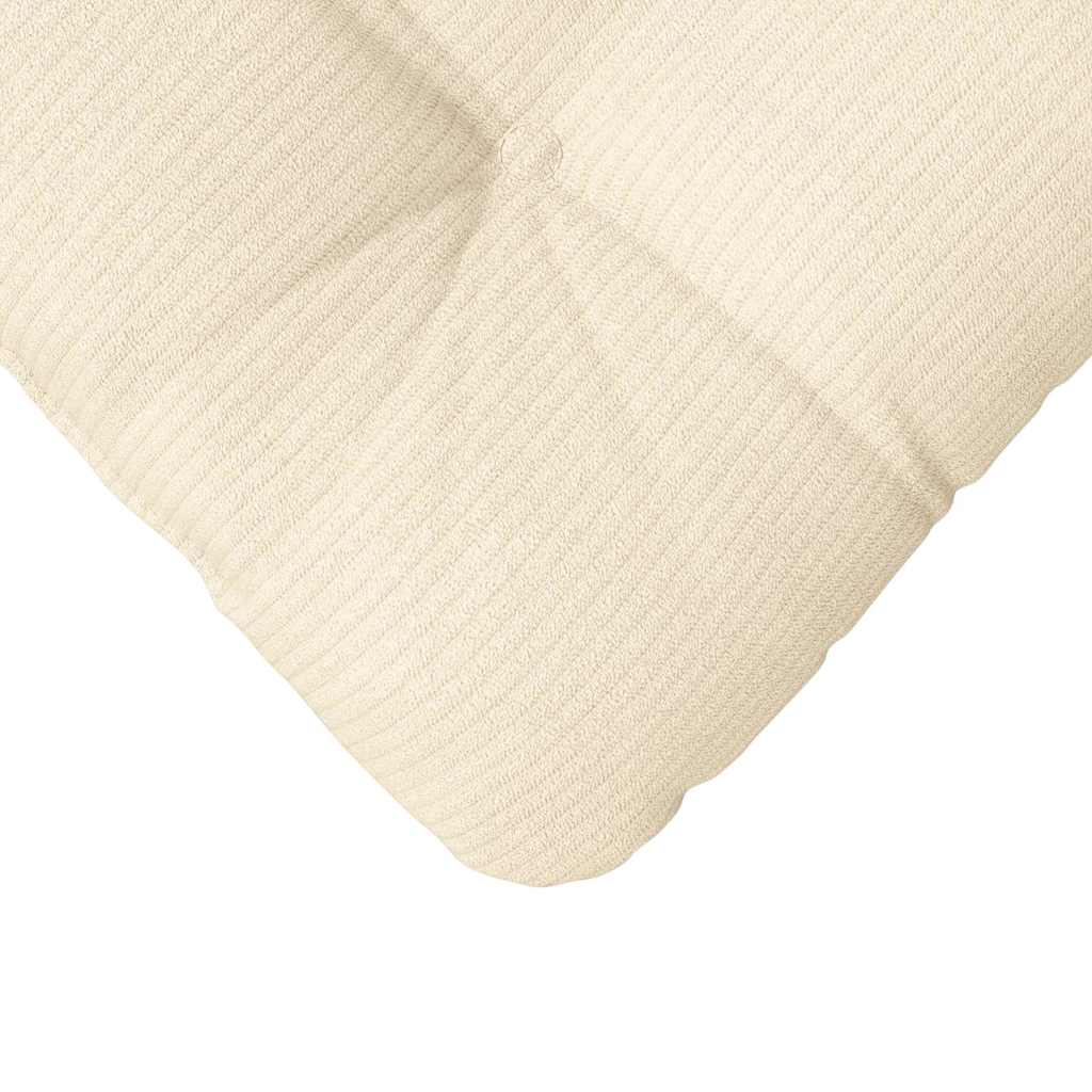 Zitkussens 4 pcs Crème 40 x 40 cm Katoen Stof is nu te koop bij PeponiXL, paradijselijk wonen!