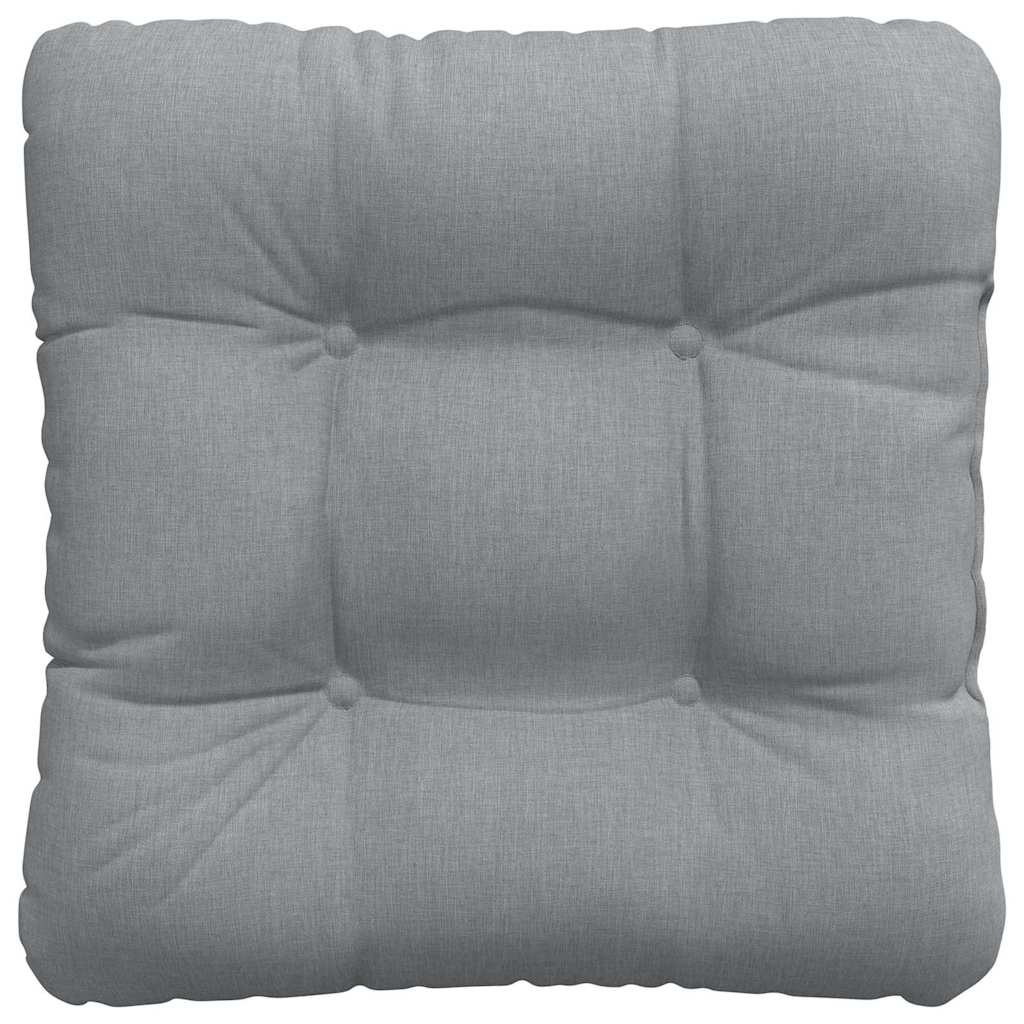 Zitkussens 4 pcs Lichtgrijs 45 x 45 x 12 cm Stof is nu te koop bij PeponiXL, paradijselijk wonen!