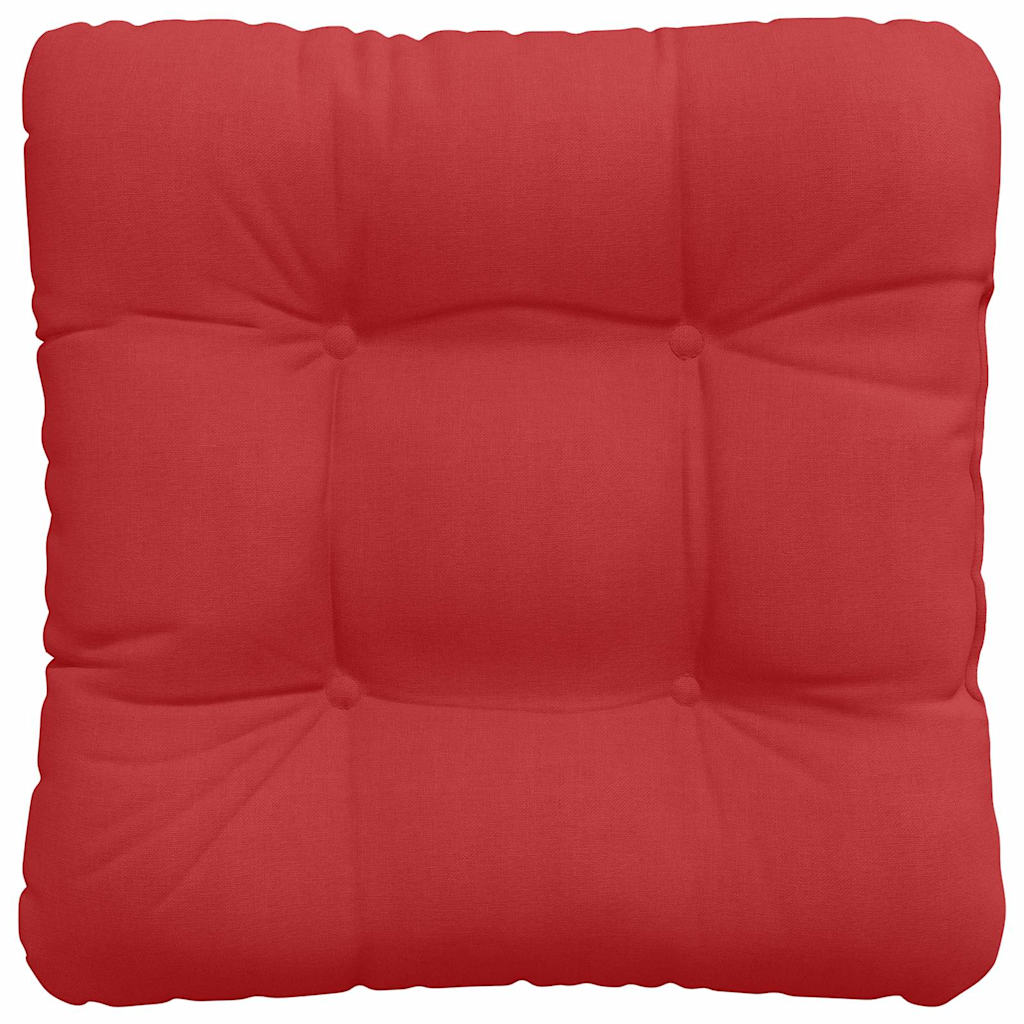 Zitkussens 4 pcs Rood 45 x 45 x 12 cm Stof is nu te koop bij PeponiXL, paradijselijk wonen!
