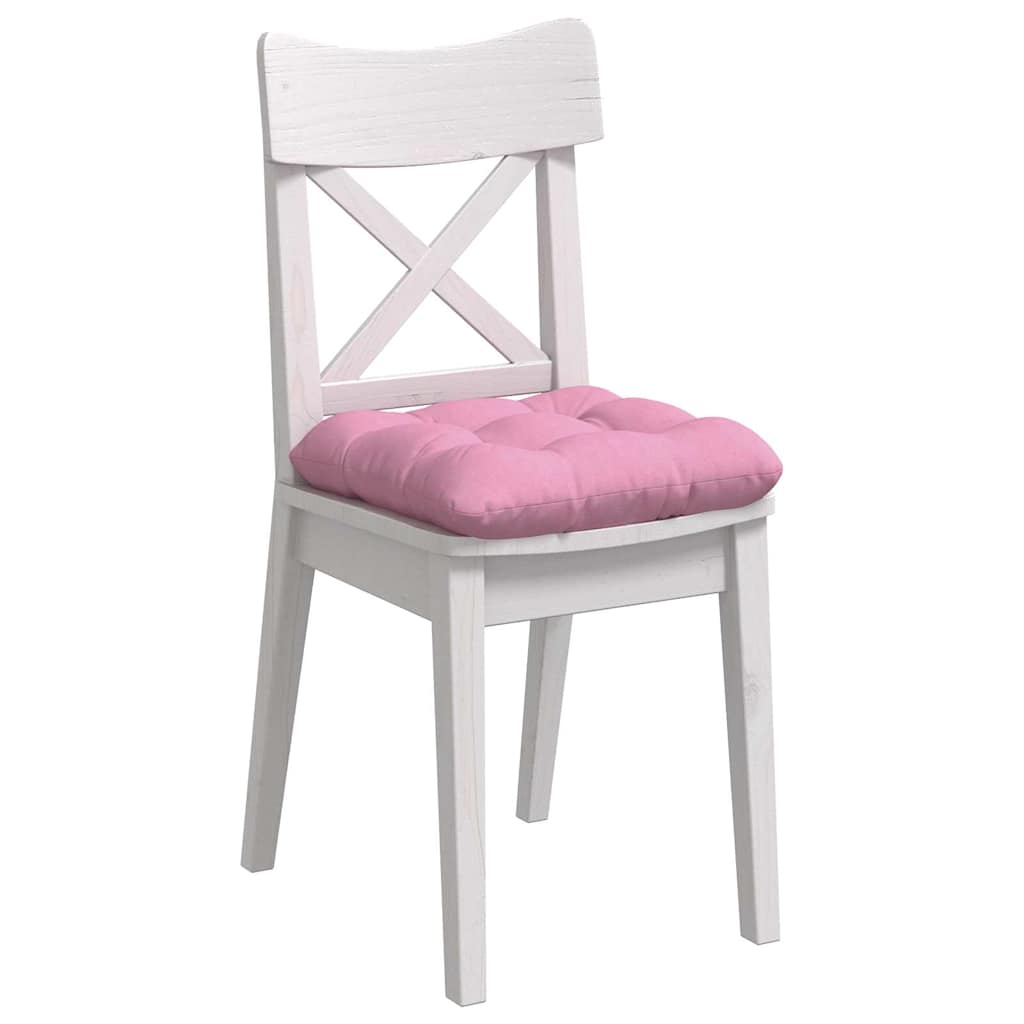 Zitkussens 4 pcs Roze 45 x 45 x 12 cm Stof is nu te koop bij PeponiXL, paradijselijk wonen!