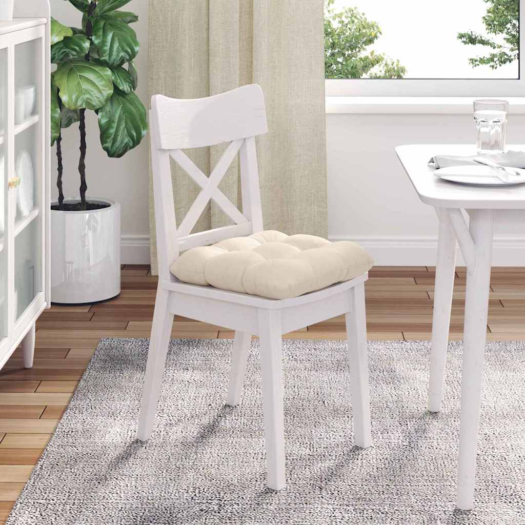 Zitkussens 4 pcs Beige 45 x 45 cm Microvezel Stof is nu te koop bij PeponiXL, paradijselijk wonen!