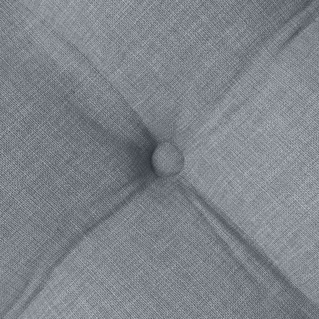 Zitkussens 2 pcs Lichtgrijs 40 x 40 x 6 cm Stof is nu te koop bij PeponiXL, paradijselijk wonen!