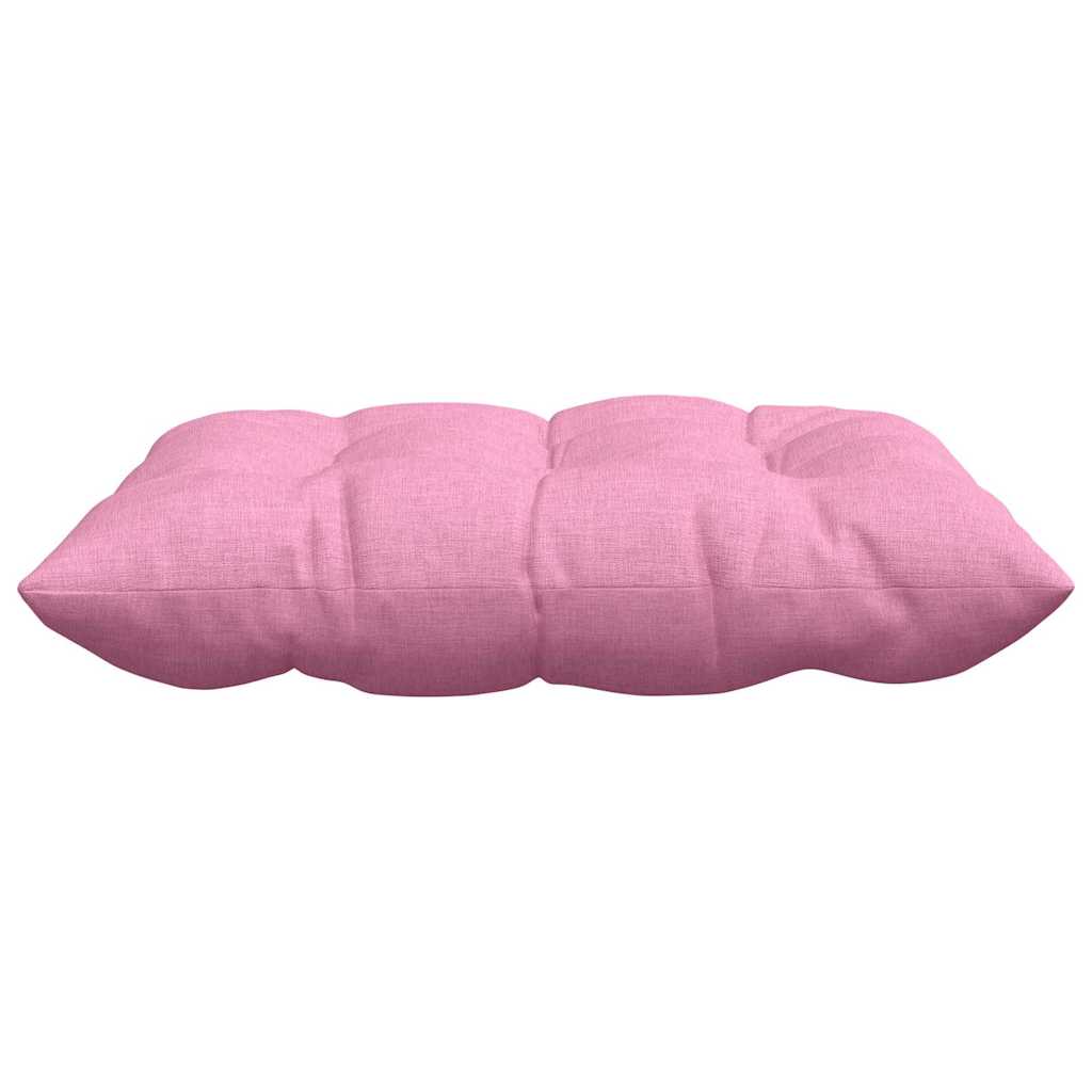 Zitkussens 2 pcs Roze 40 x 40 x 6 cm Stof is nu te koop bij PeponiXL, paradijselijk wonen!