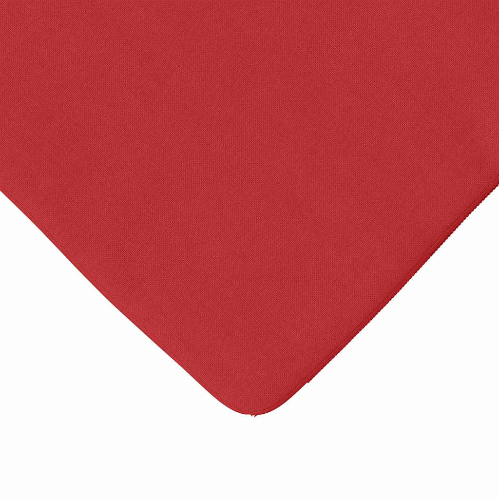 Zitkussens 4 pcs Rood 40 x 40 x 3 cm Stof is nu te koop bij PeponiXL, paradijselijk wonen!