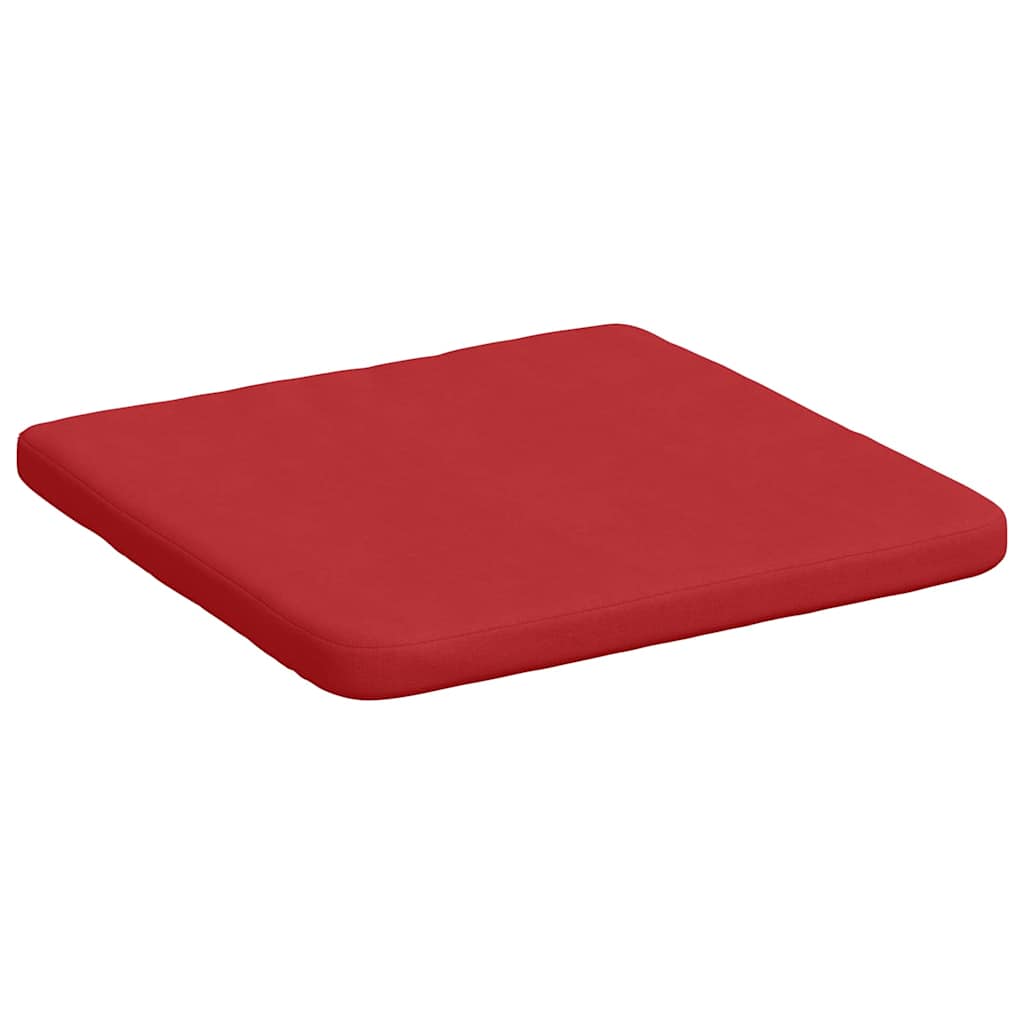 Zitkussens 4 pcs Rood 40 x 40 x 3 cm Stof is nu te koop bij PeponiXL, paradijselijk wonen!