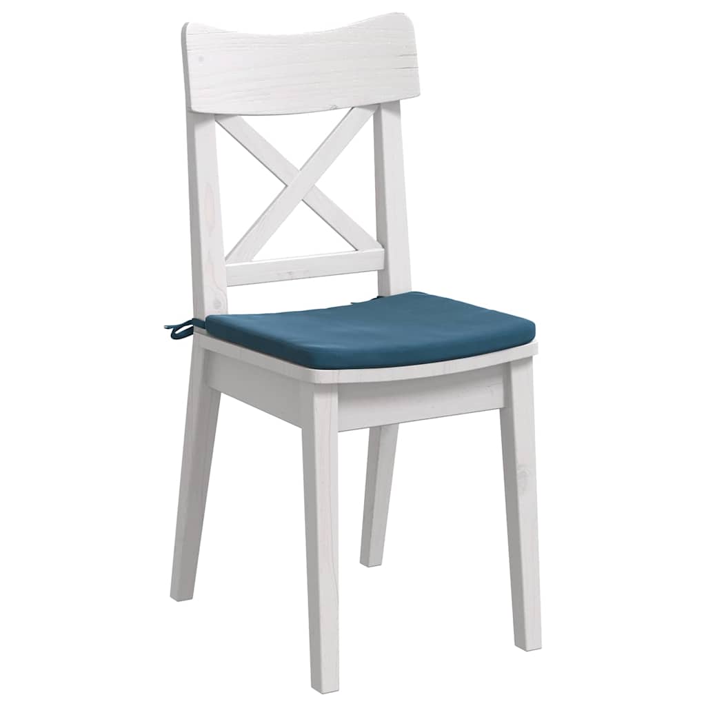 Zitkussens 4 pcs Blauw 40 x 40 x 3 cm Fluweel is nu te koop bij PeponiXL, paradijselijk wonen!