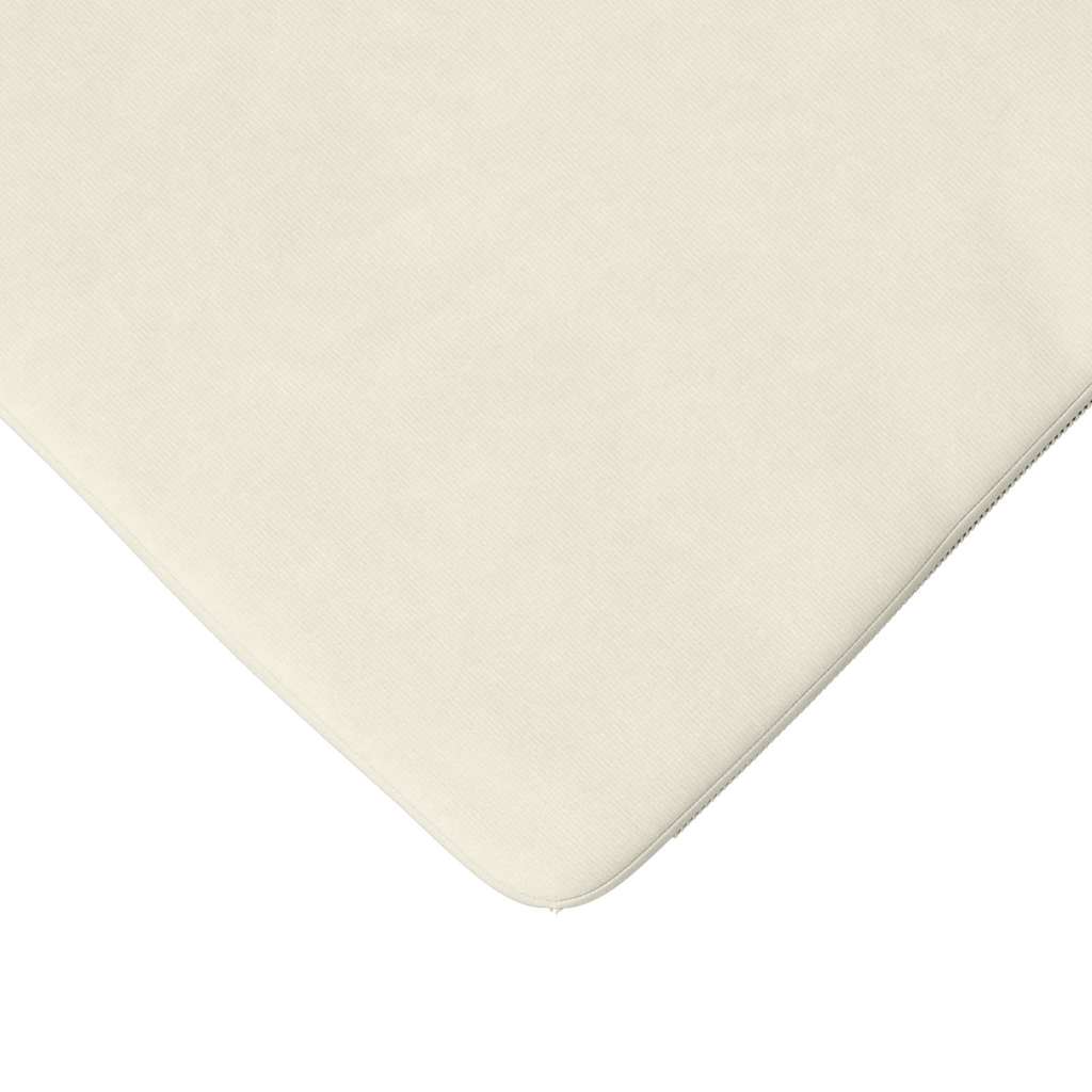 Zitkussens 4 pcs Crème 40 x 40 x 3 cm Fluweel is nu te koop bij PeponiXL, paradijselijk wonen!