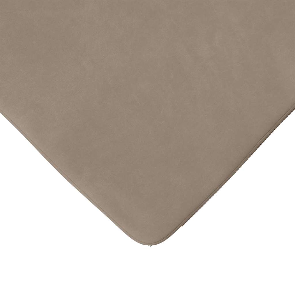 Zitkussens 4 pcs Taupe 40 x 40 x 3 cm Microvezel Stof is nu te koop bij PeponiXL, paradijselijk wonen!