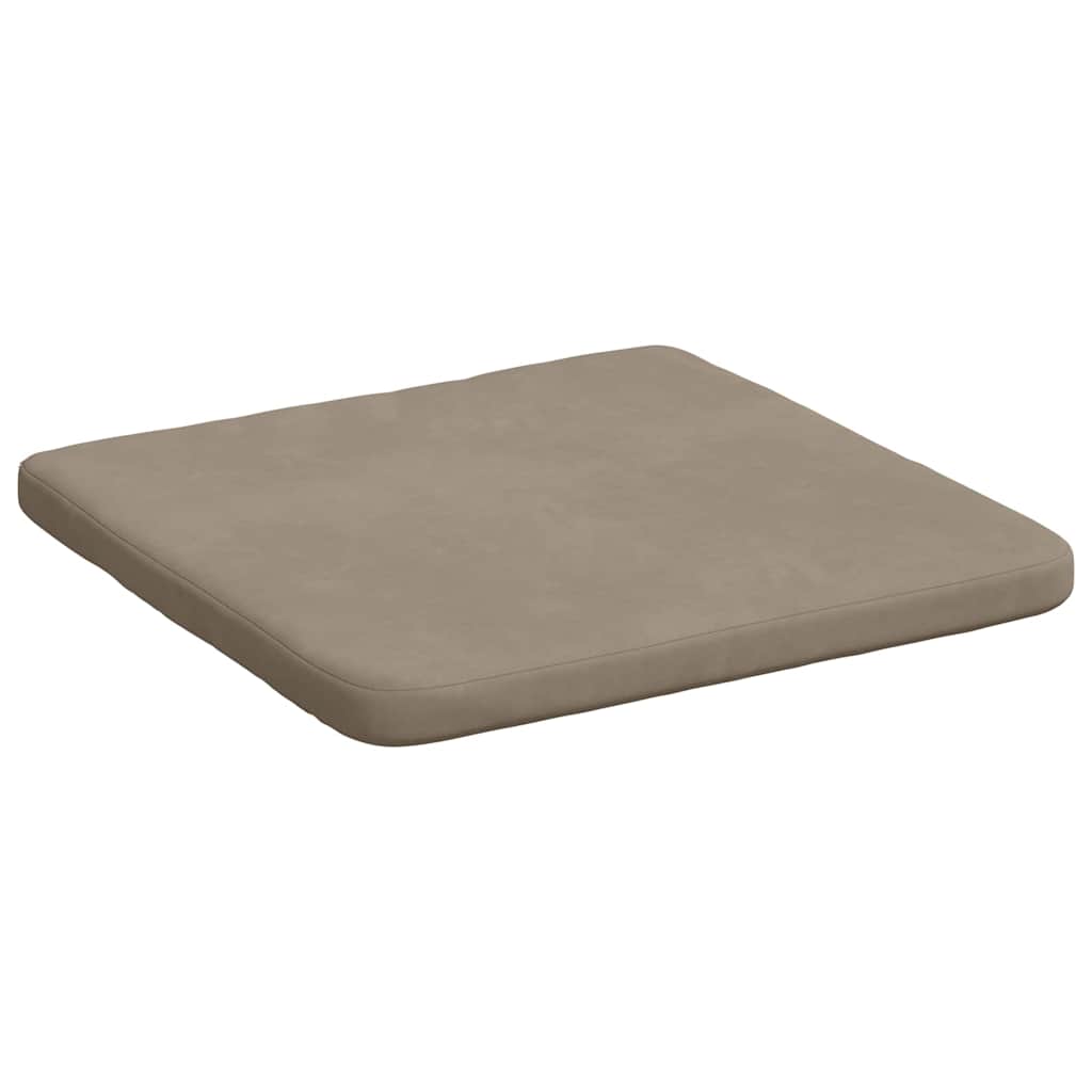 Zitkussens 4 pcs Taupe 40 x 40 x 3 cm Microvezel Stof is nu te koop bij PeponiXL, paradijselijk wonen!