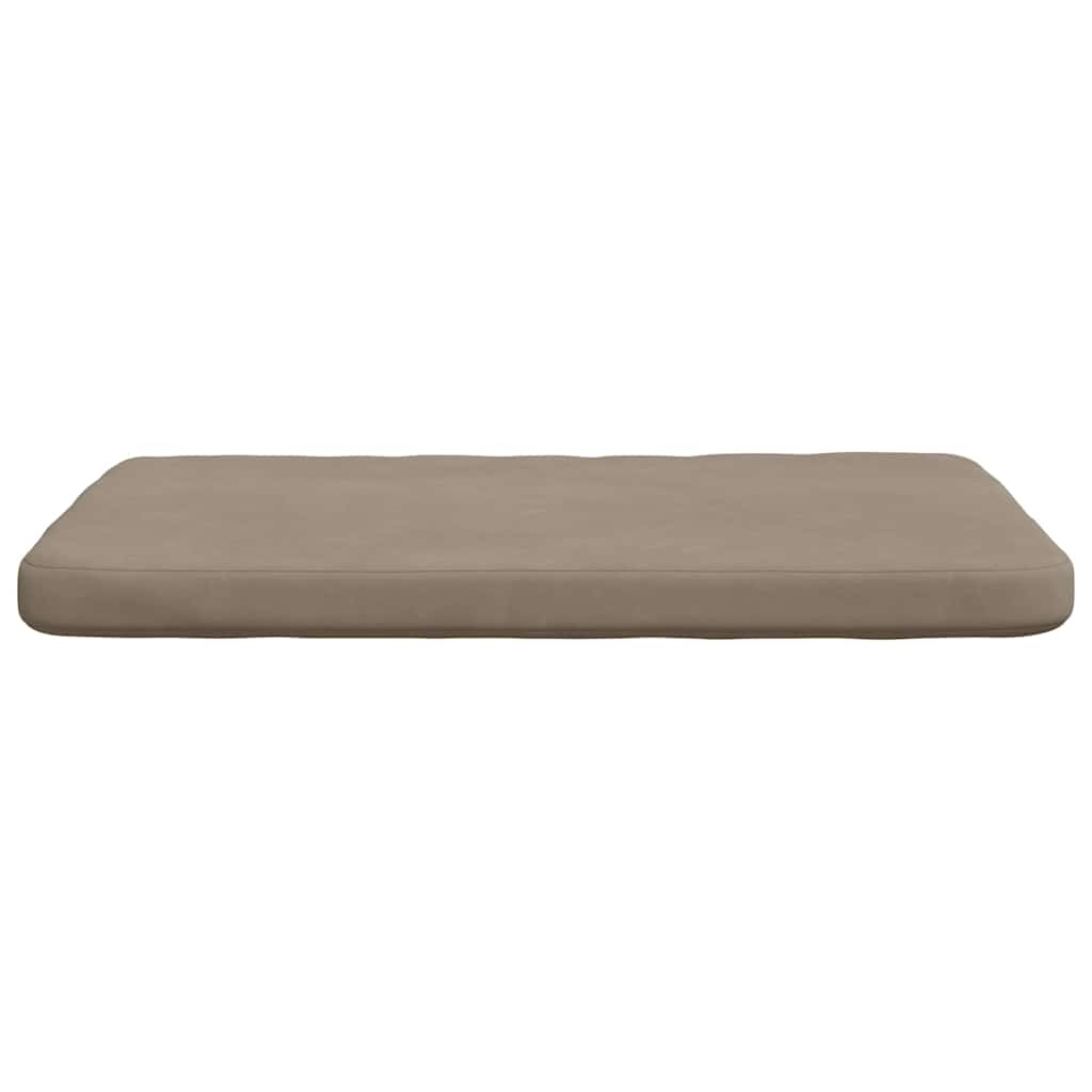 Zitkussens 4 pcs Taupe 40 x 40 x 3 cm Microvezel Stof is nu te koop bij PeponiXL, paradijselijk wonen!