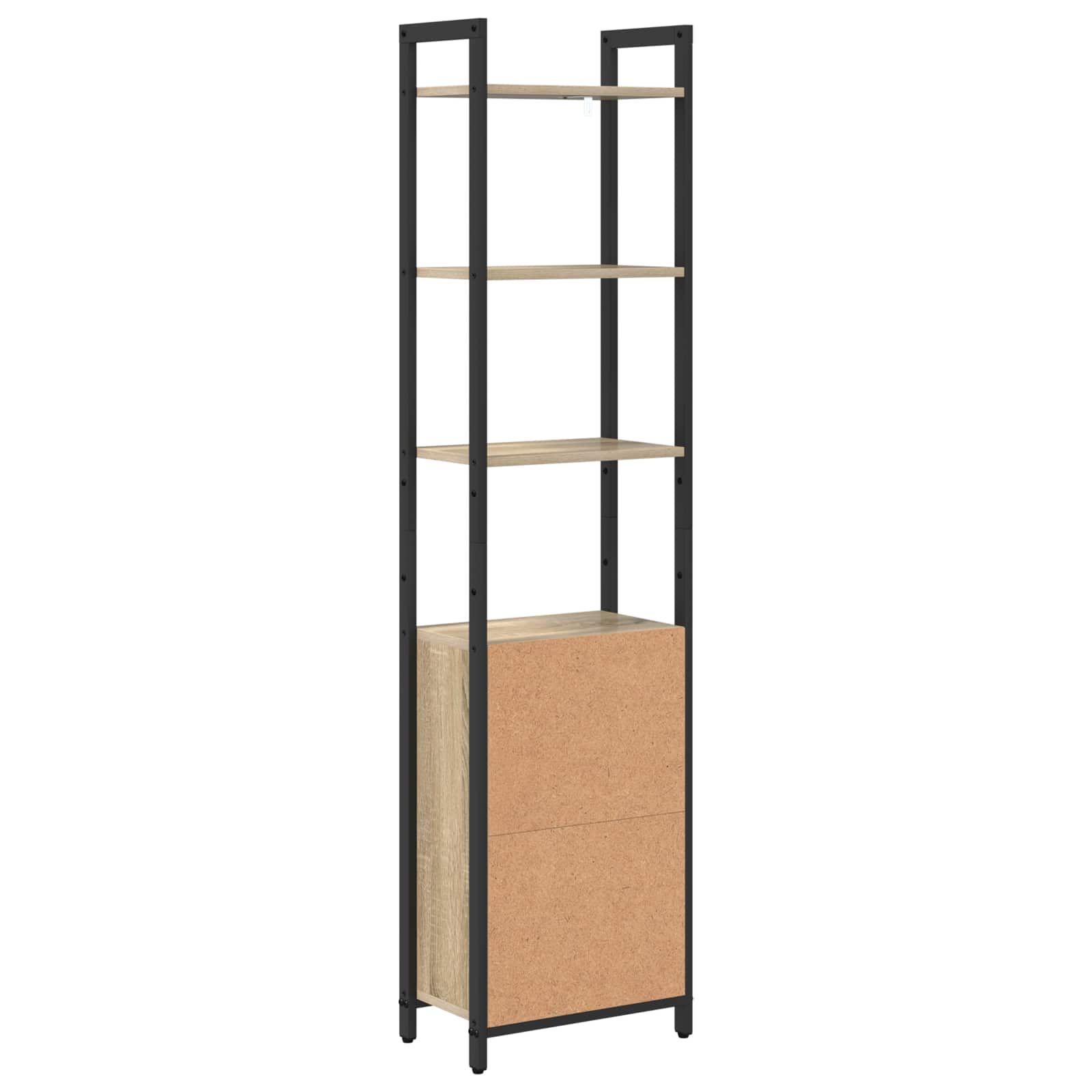 Boekenkast Sonoma Eiken 40 x 24 x 161 cm Bewerkt hout is nu te koop bij PeponiXL, paradijselijk wonen!