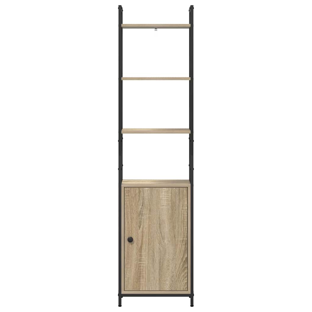 Boekenkast Sonoma Eiken 40 x 24 x 161 cm Bewerkt hout is nu te koop bij PeponiXL, paradijselijk wonen!
