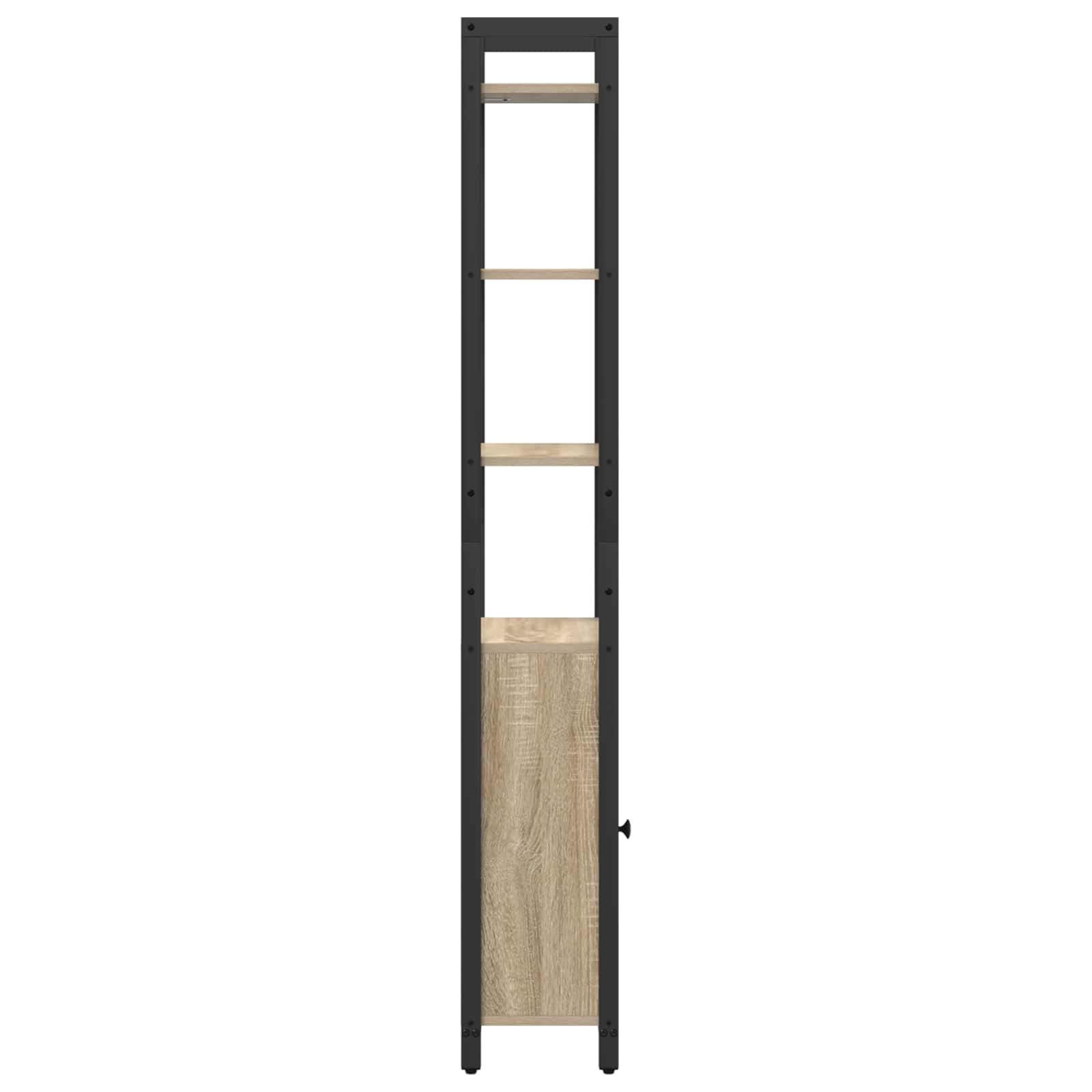 Boekenkast Sonoma Eiken 40 x 24 x 161 cm Bewerkt hout is nu te koop bij PeponiXL, paradijselijk wonen!