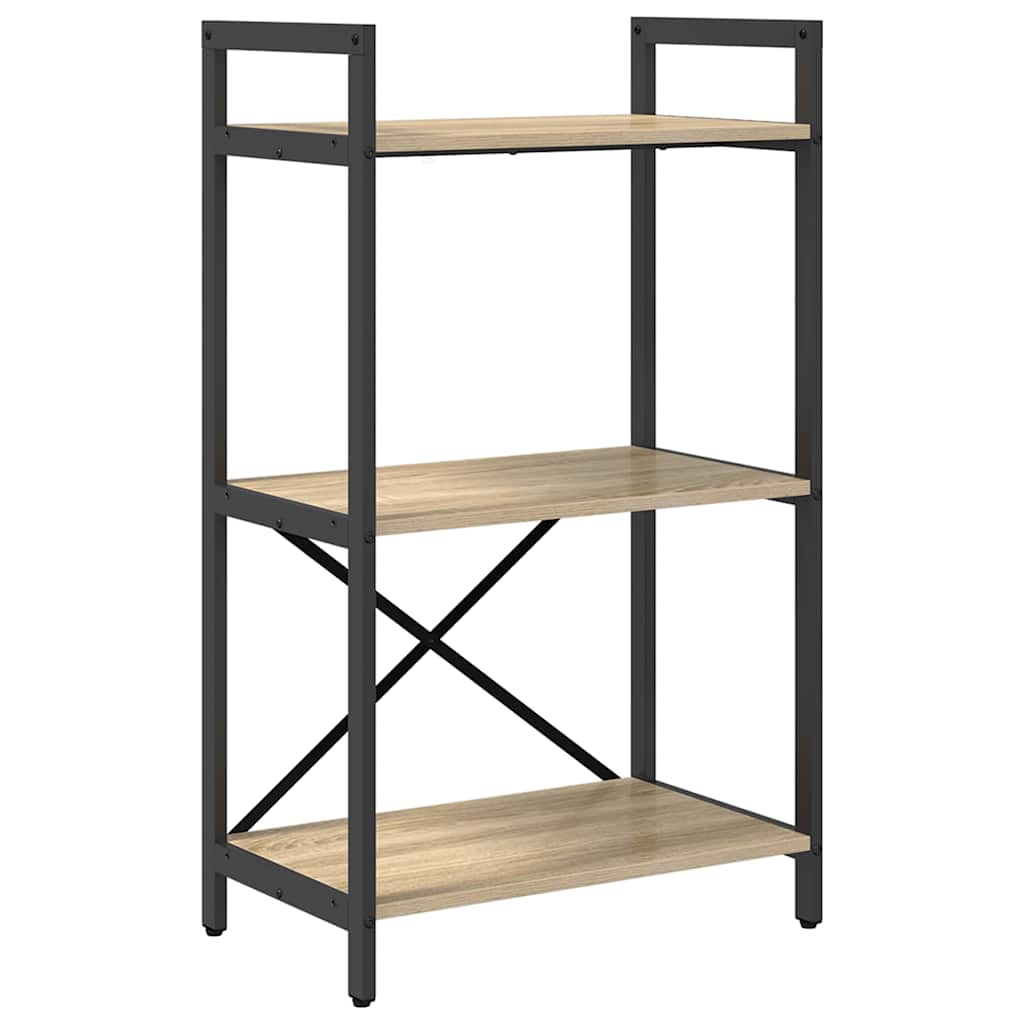 Boekenkast Sonoma Eiken 56 x 34 x 96 cm Bewerkt hout is nu te koop bij PeponiXL, paradijselijk wonen!