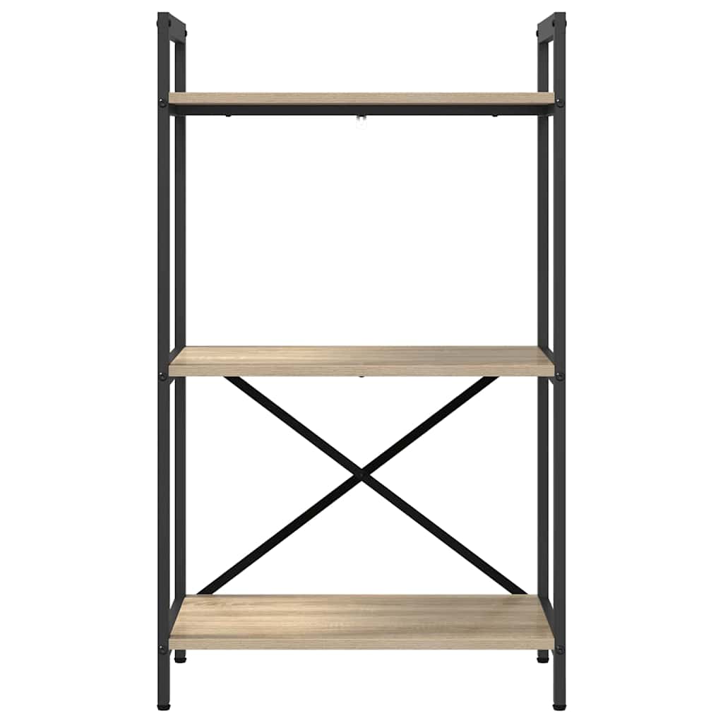 Boekenkast Sonoma Eiken 56 x 34 x 96 cm Bewerkt hout is nu te koop bij PeponiXL, paradijselijk wonen!