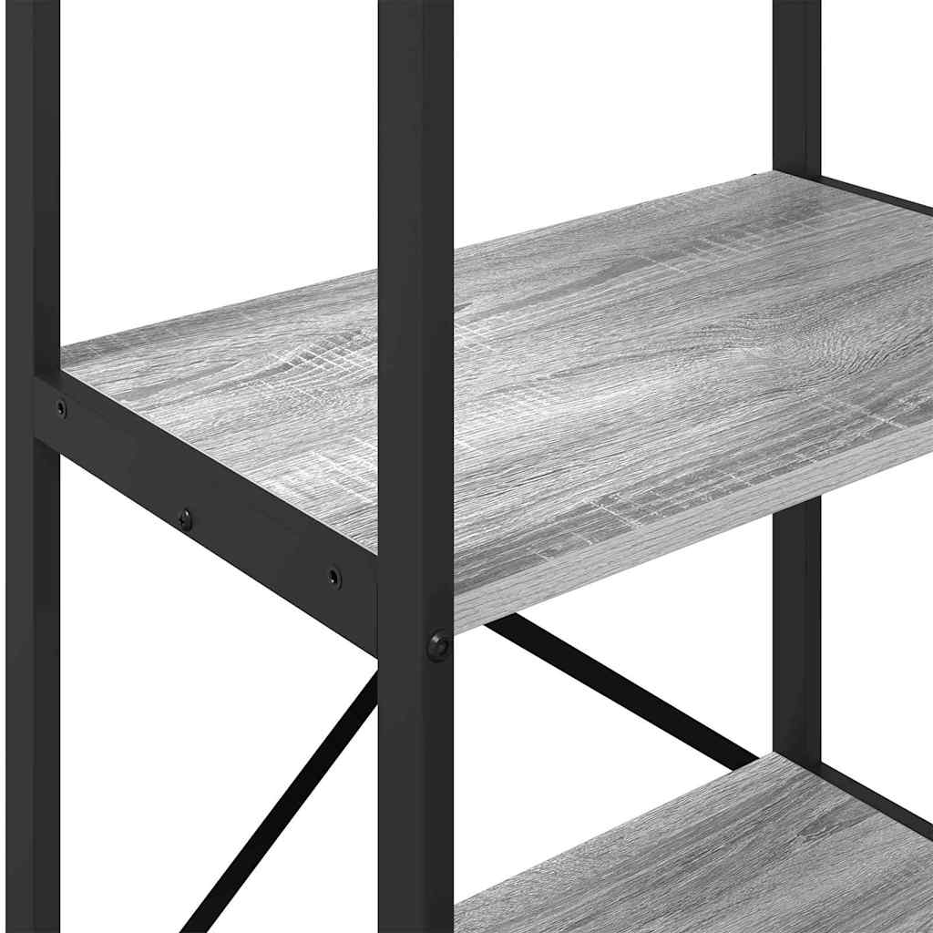 Boekenkast Grijs Sonoma 56 x 34 x 96 cm Bewerkt hout is nu te koop bij PeponiXL, paradijselijk wonen!